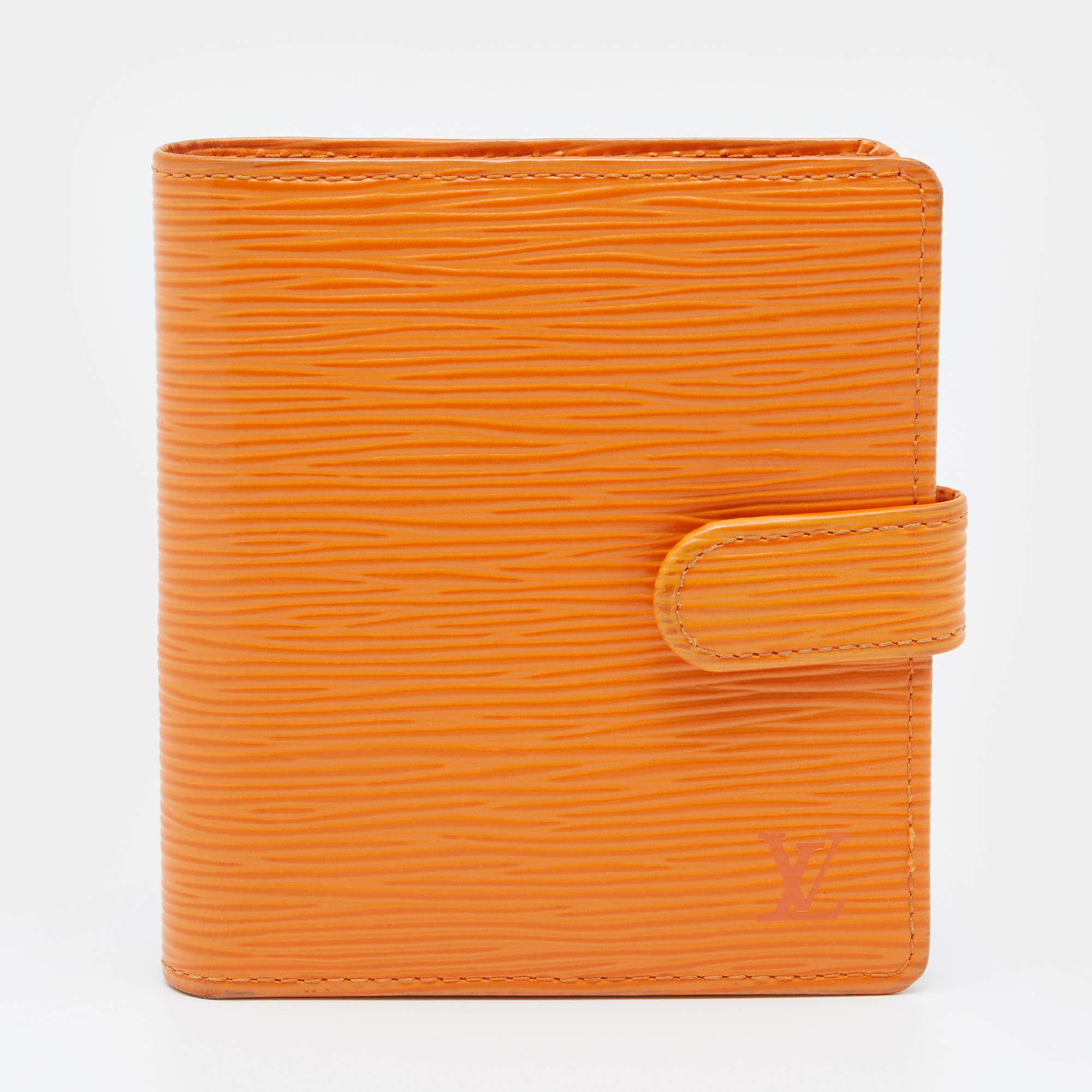مملوكة مسبقًا محفظة لوي فيتون بروتوبير جلد إيبي برتقالي ماندرين