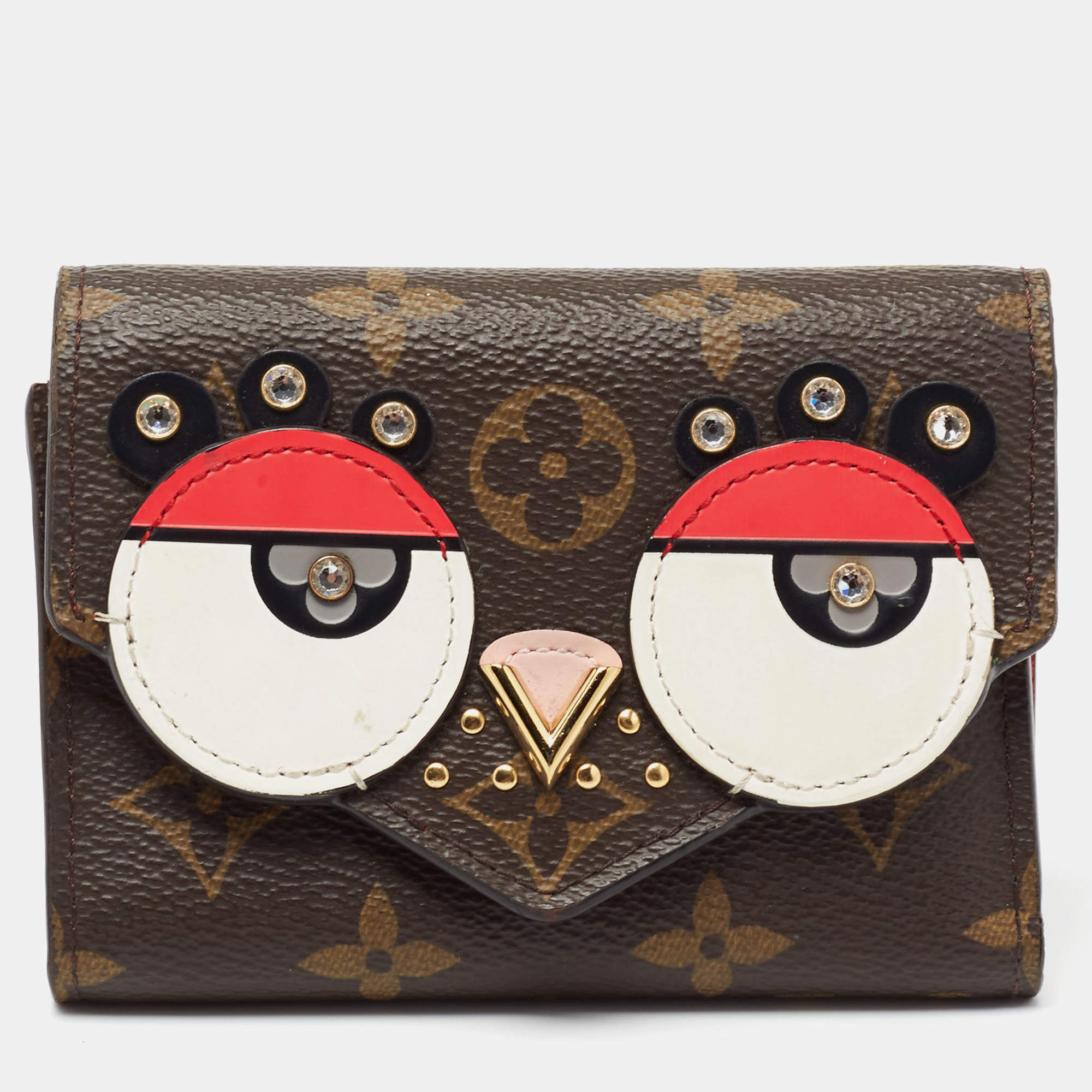 Sold Louis Vuitton Owl Bird Zippy Wallet