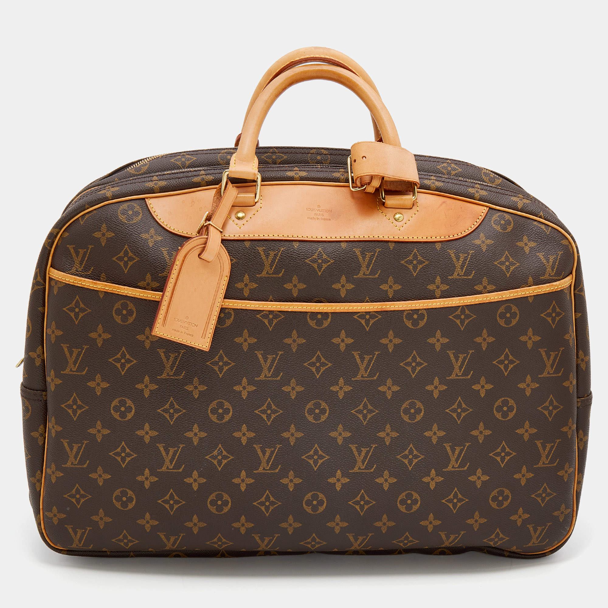 Louis Vuitton 'Alize 24 Hour' Tote in Brown