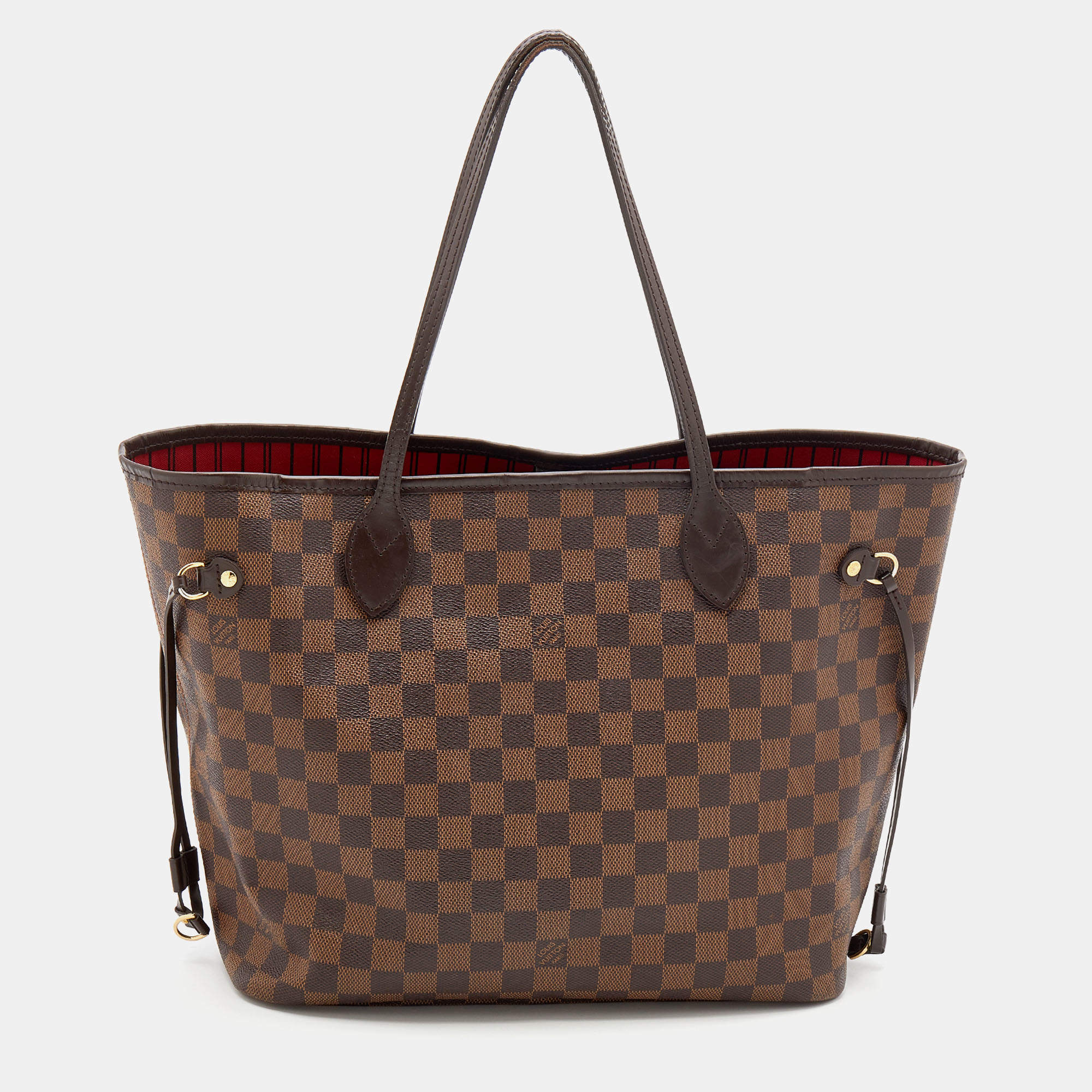 Pre Owned حقيبة لوي فيتون نيفرفول كانفاس أيبين دامييه MM