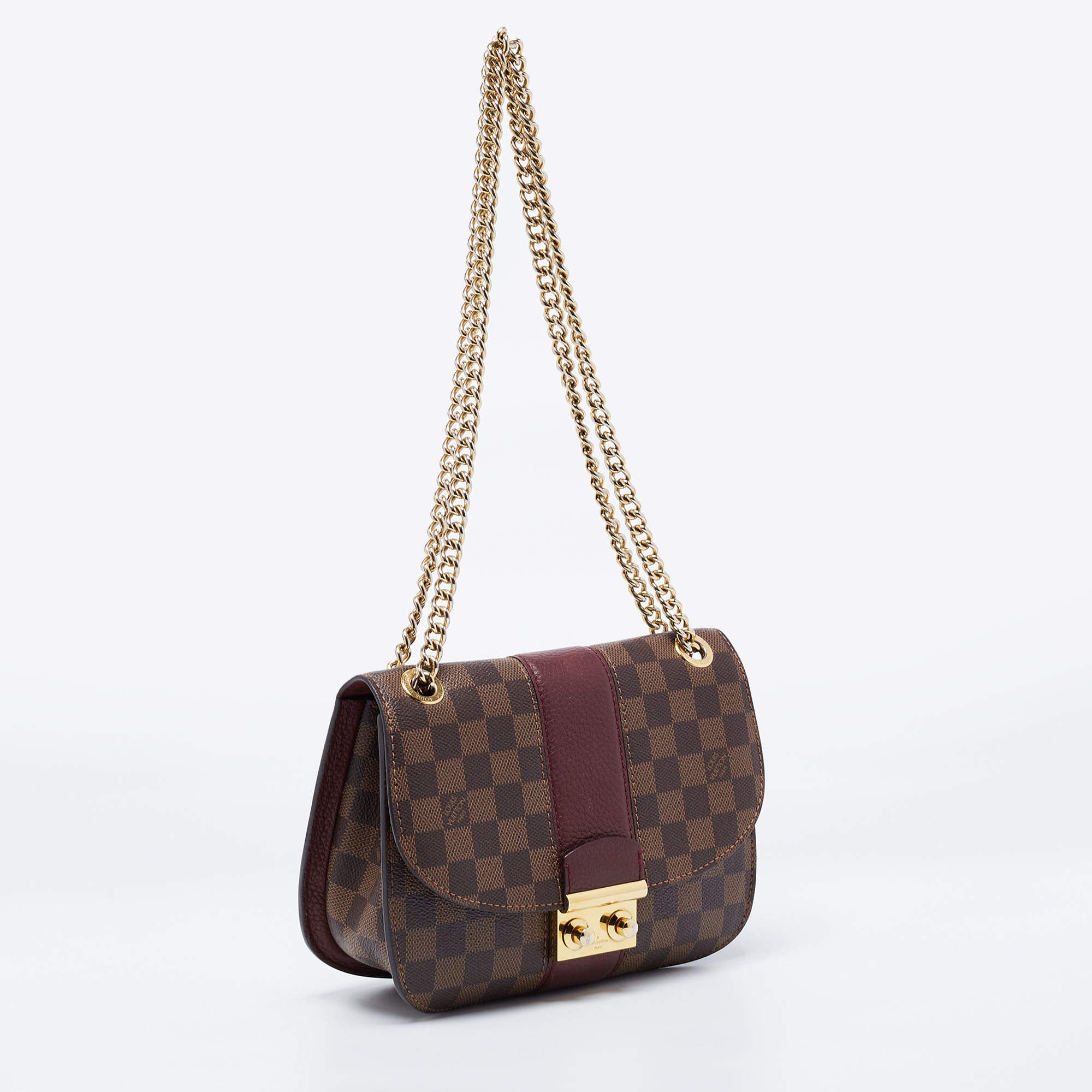 Louis Vuitton Wight Damier Ebene Shoulder Crossbody Bag