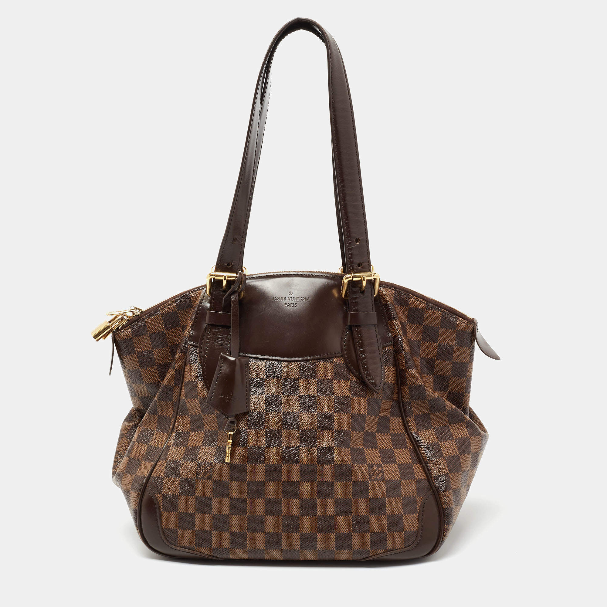 Pre Owned Louis Vuitton Damier Ebene Canvas Verona MM Bag