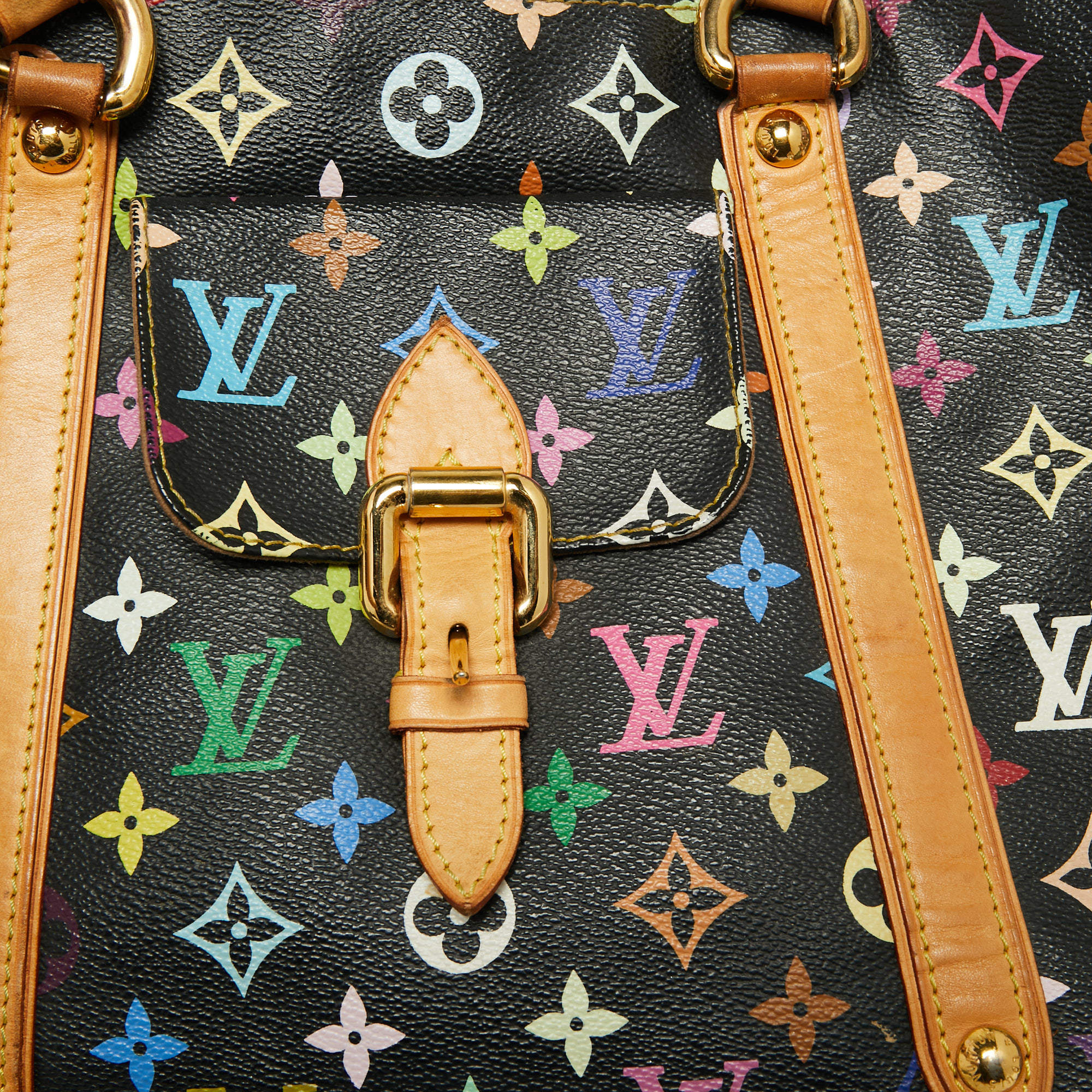 Louis+Vuitton+Aurelia+Shoulder+Bag+MM+Multicolor+Canvas for sale online