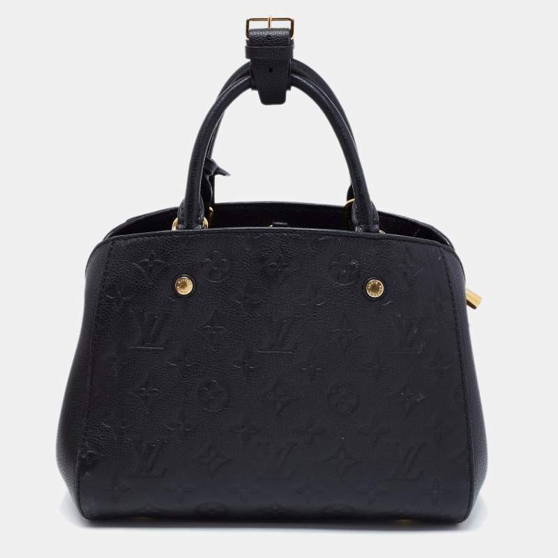 Louis Vuitton M50038 Montaigne Bb Tote Bag Monogram Empreinte Leather