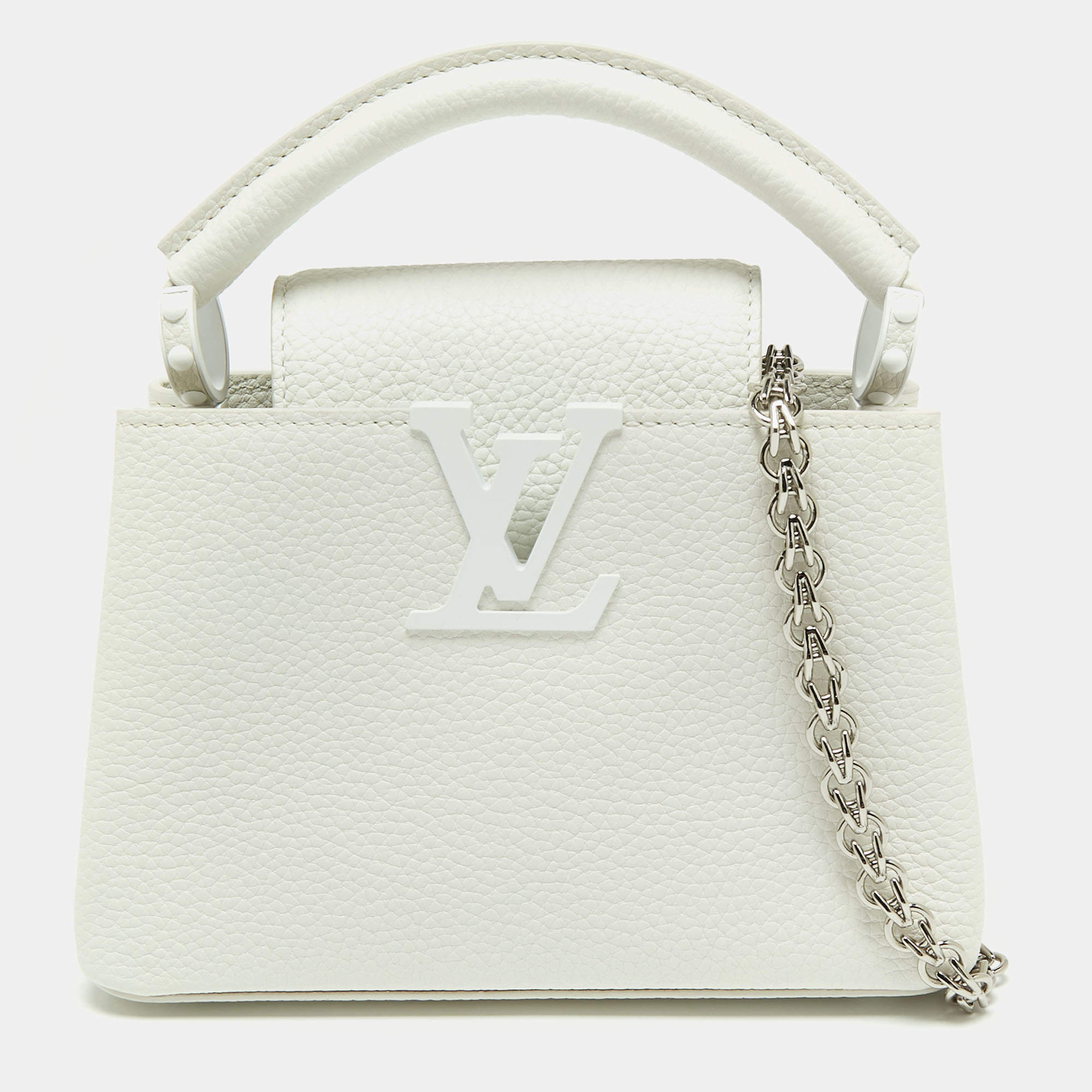 Louis Vuitton Taurillon Mini Capucines w/Strap - Red Mini Bags, Handbags -  LOU760187
