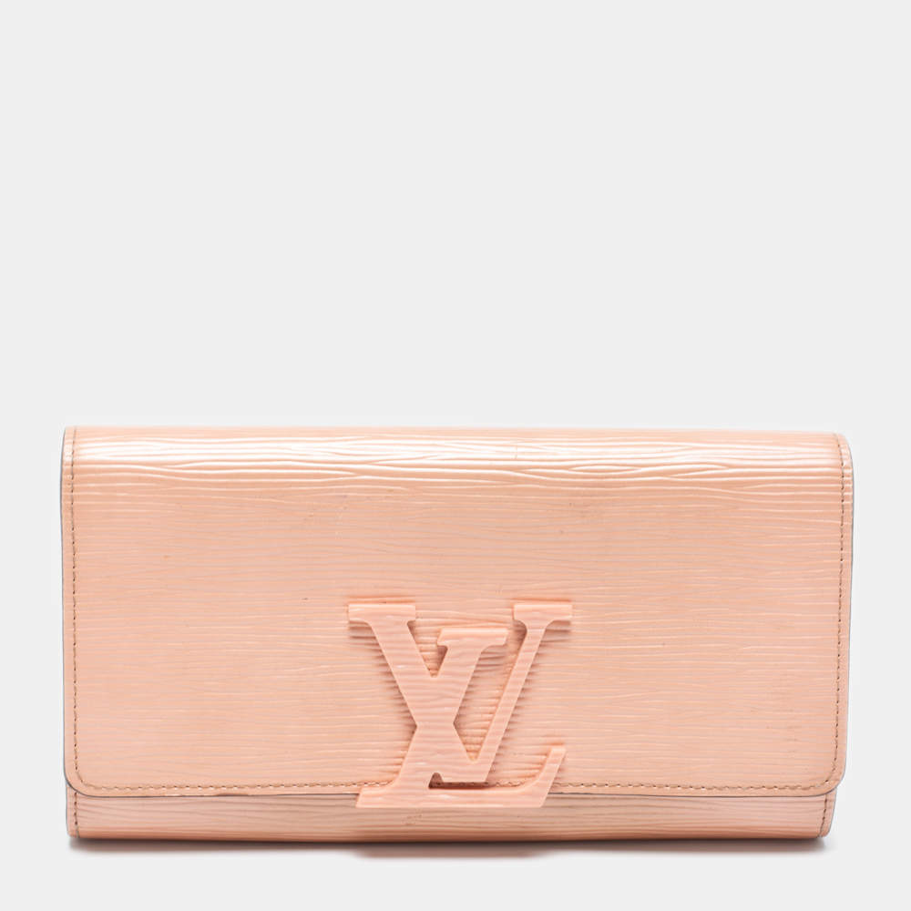 مملوكة مسبقًا Louis Vuitton Rose Nare Epi Leather Louise Wallet