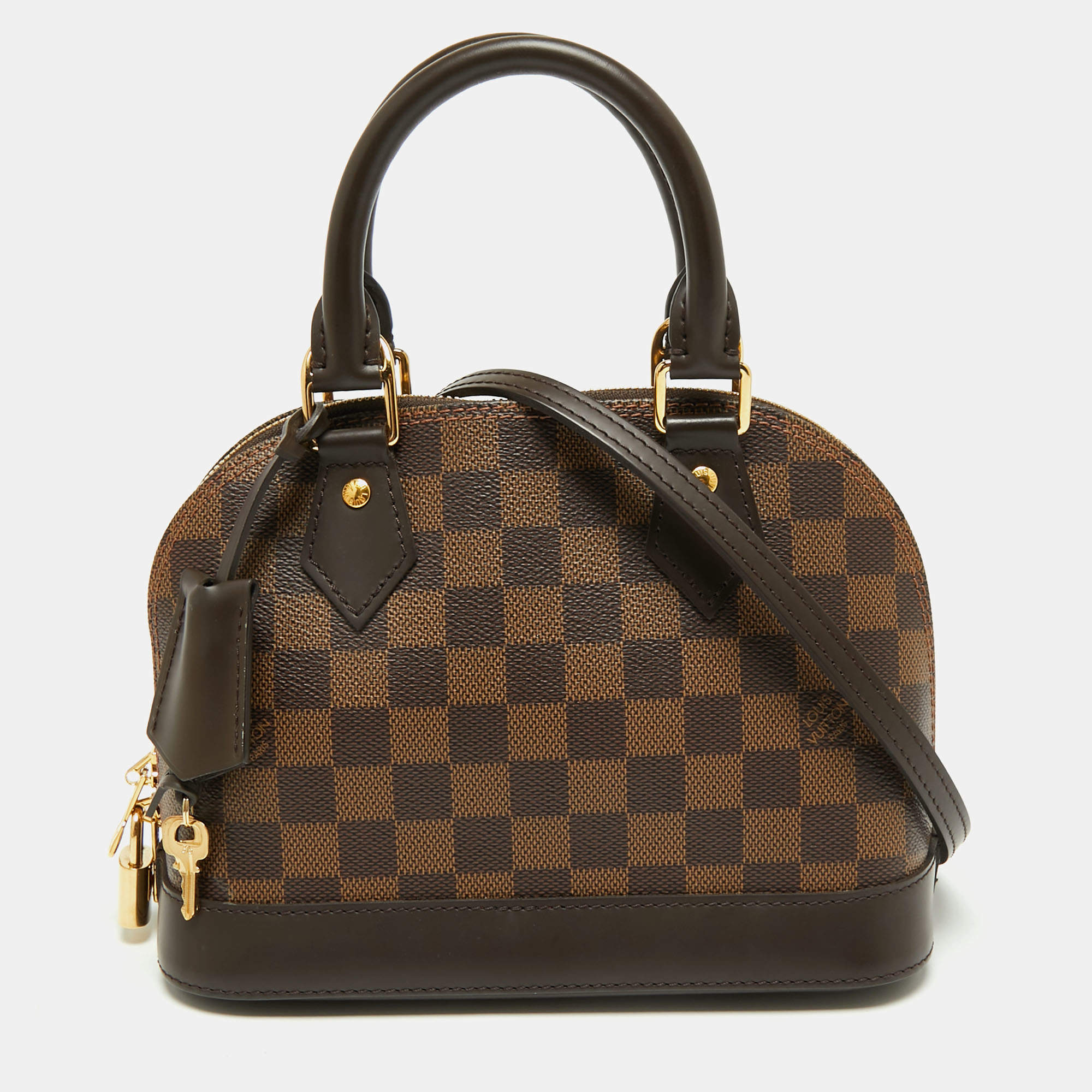 مملوكة مسبقًا Louis Vuitton Damier Ebene Canvas Alma BB Bag