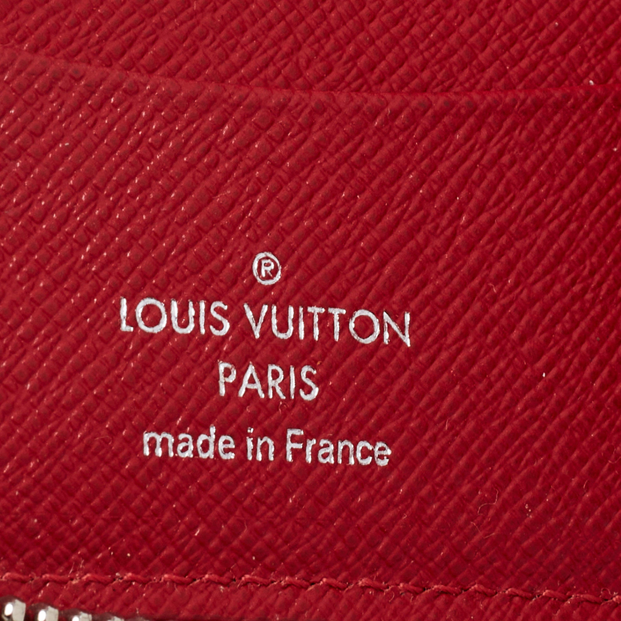 Louis Vuitton Carmine Epi Leather Zippy Compact NM Wallet Louis Vuitton