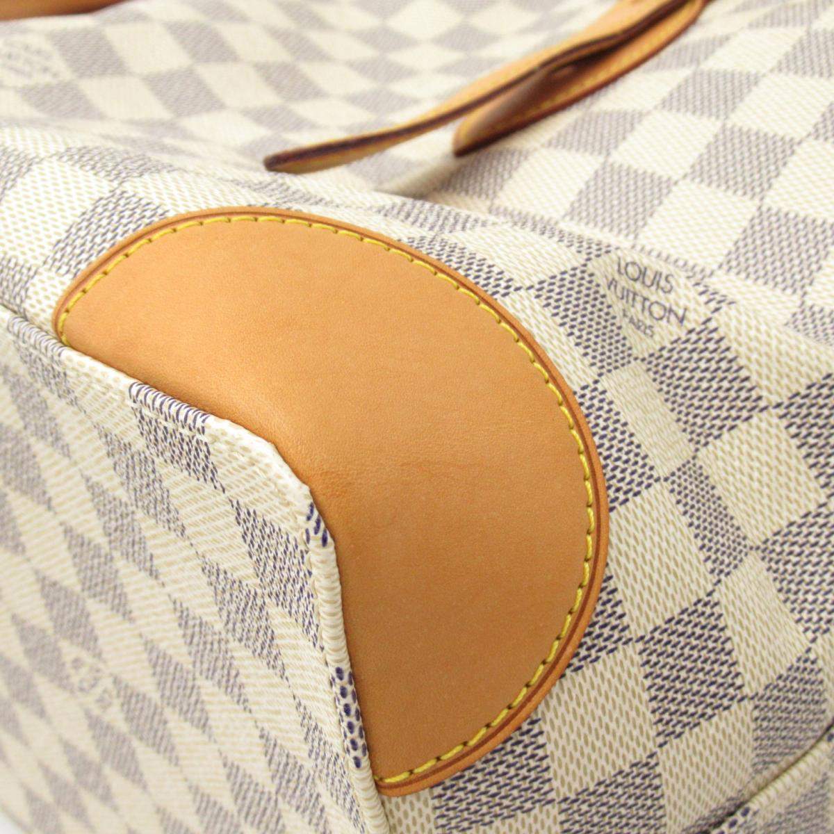 Louis Vuitton White Damier Azur Canvas Hampstead MM Tote Bag Louis