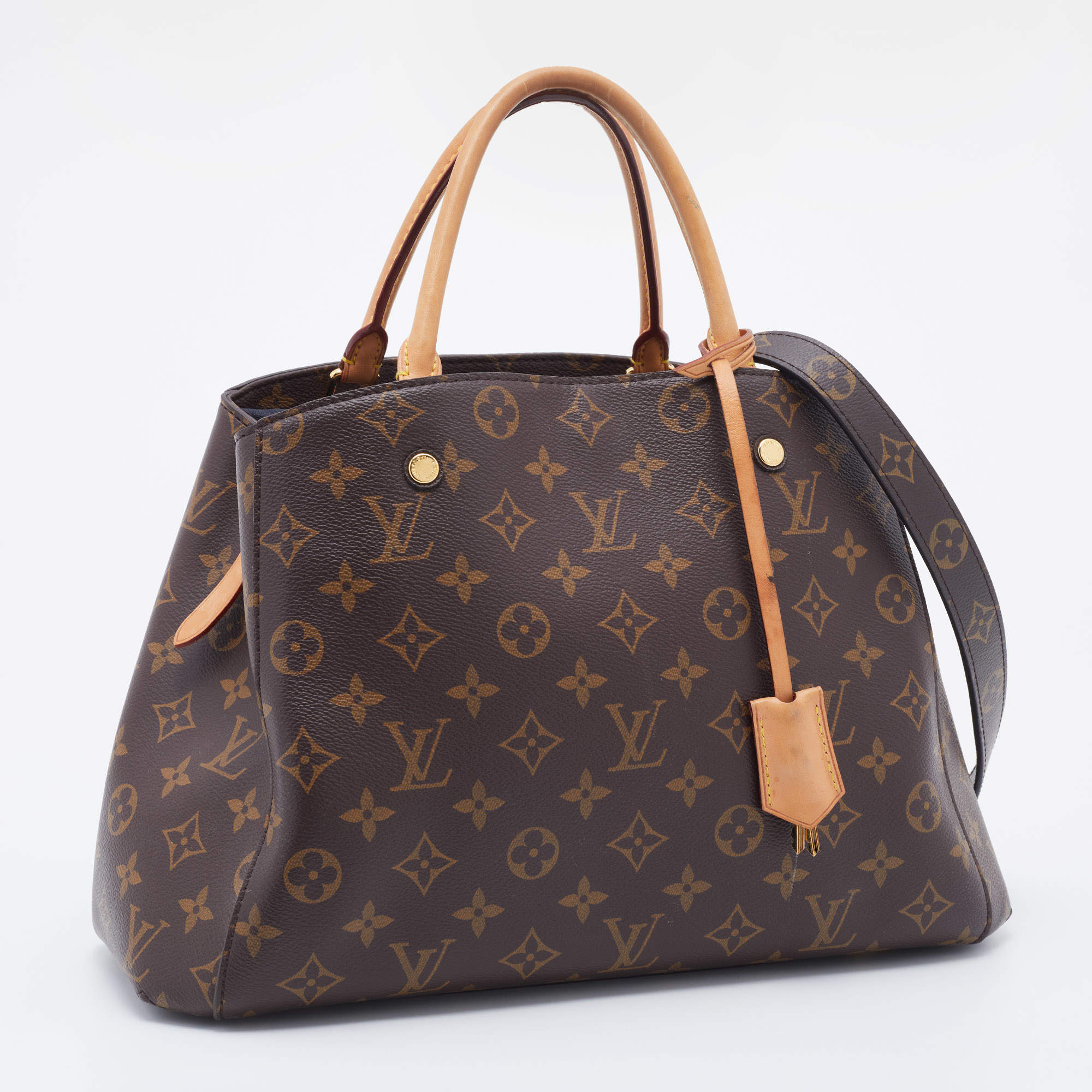 Louis Vuitton Rouge Giant Monogram Canvas Neverfull MM Bag - Yoogi's Closet