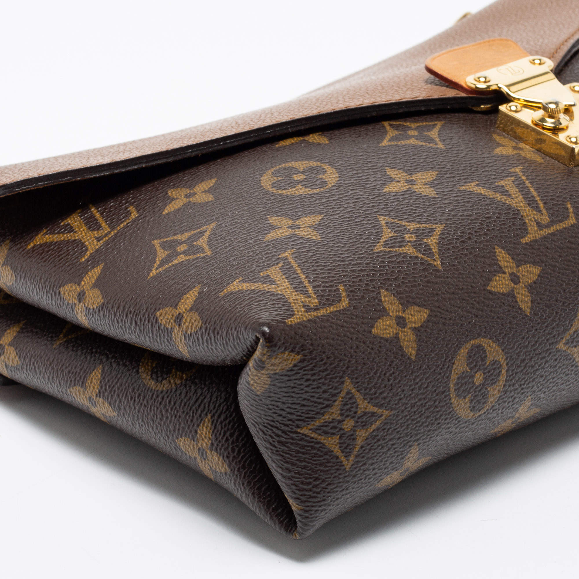 Louis Vuitton Bronze Monogram Canvas Pallas Chain Bag Louis