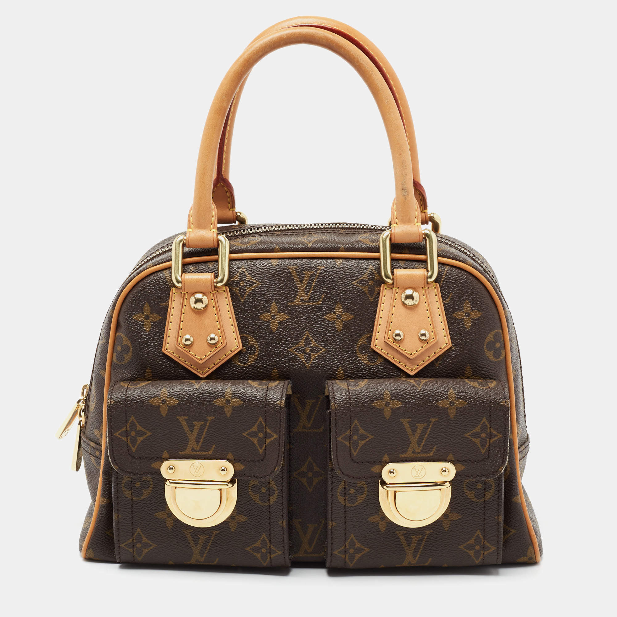 مملوكة مسبقًا حقيبة لوي فيتون مانهاتن كانفاس مونوغرامي  PM