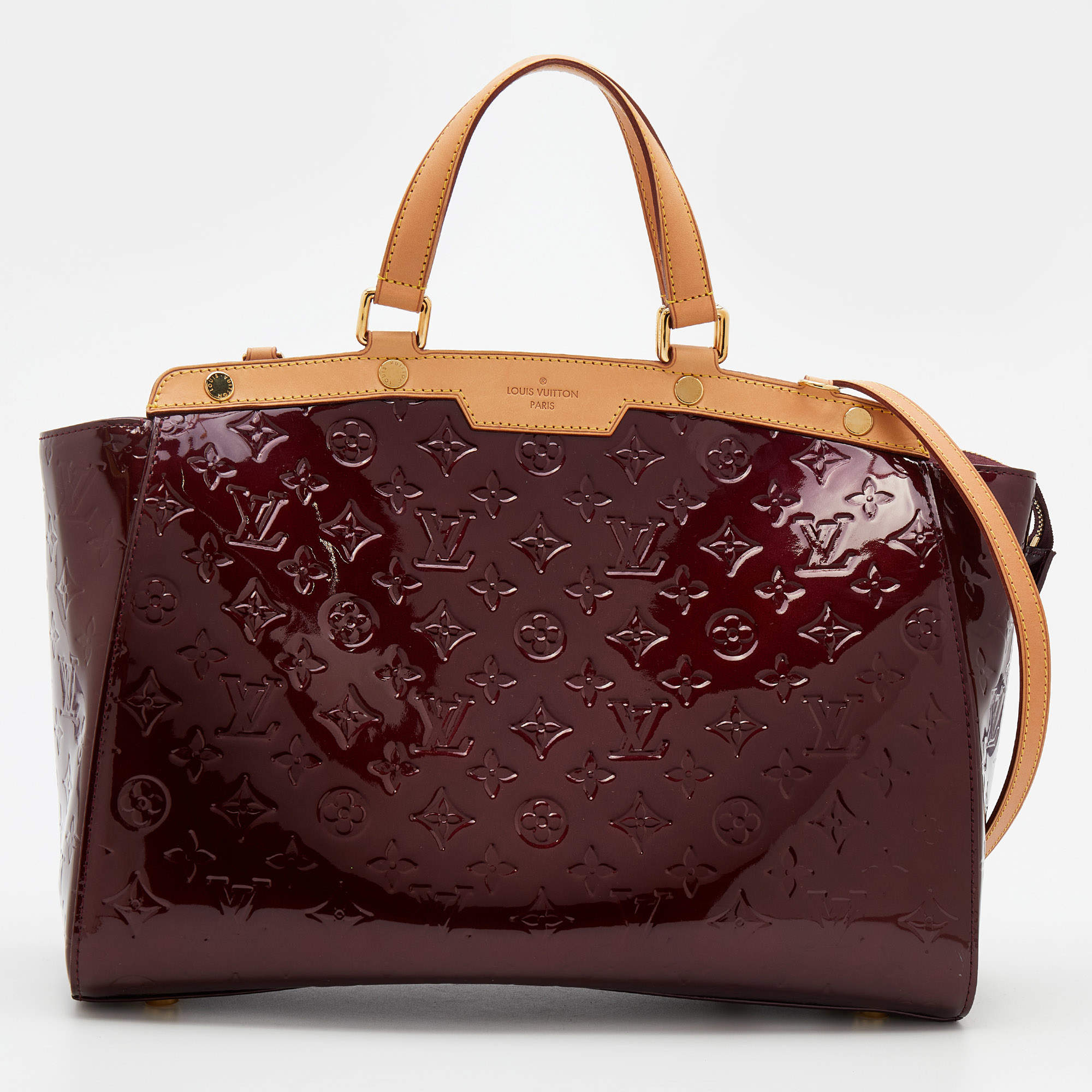 Pre Owned حقيبة لوي فيتون بريه فيرنيه أمارانت مونوغرامي GM