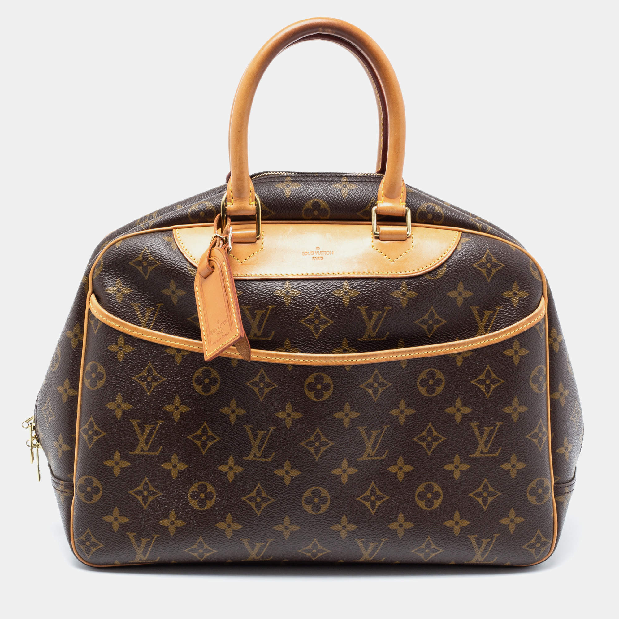 Pre Owned Louis Vuitton Monogram Canvas Deauville Bag