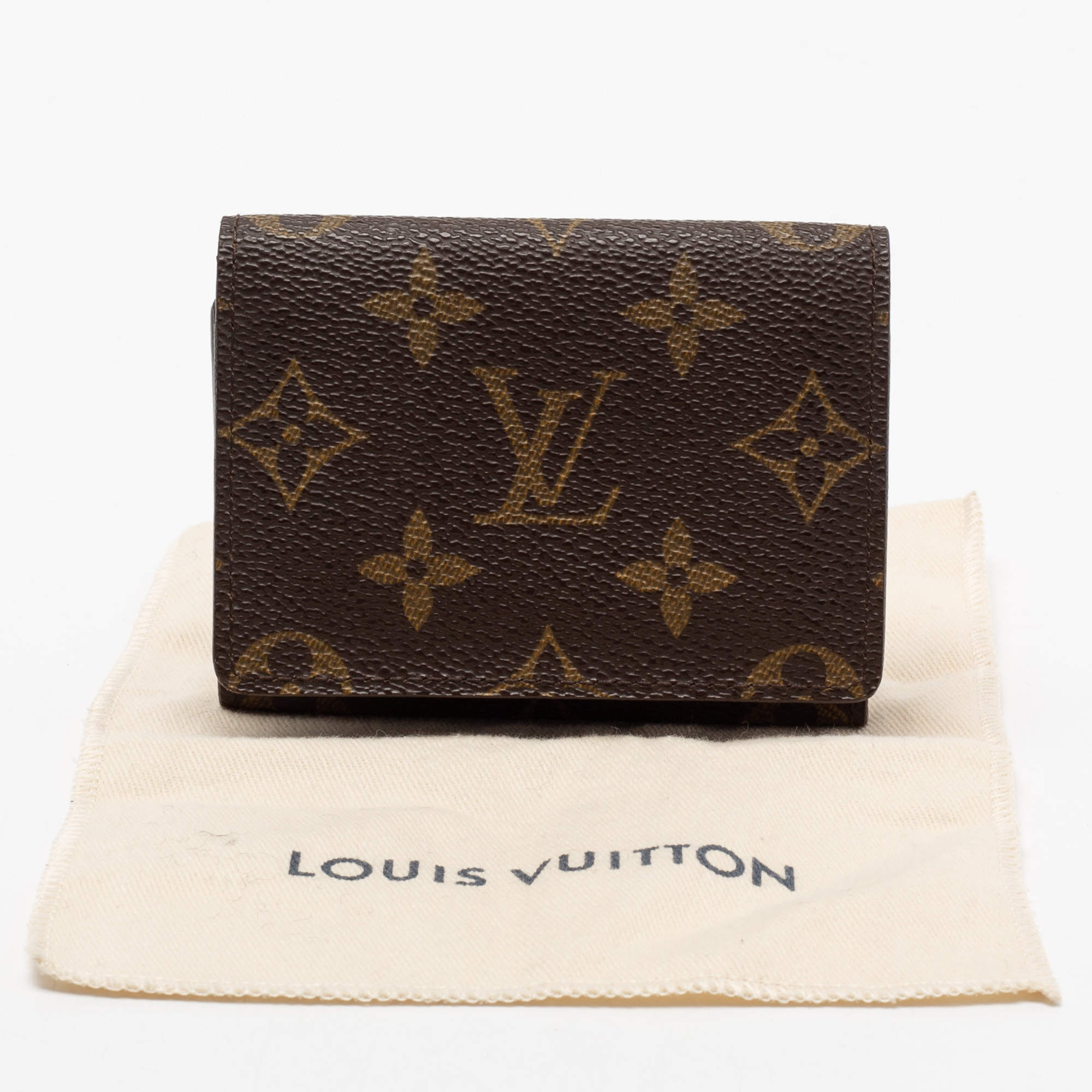 Louis Vuitton Enveloppe Carte De Visite Monogram in Coated Canvas - US