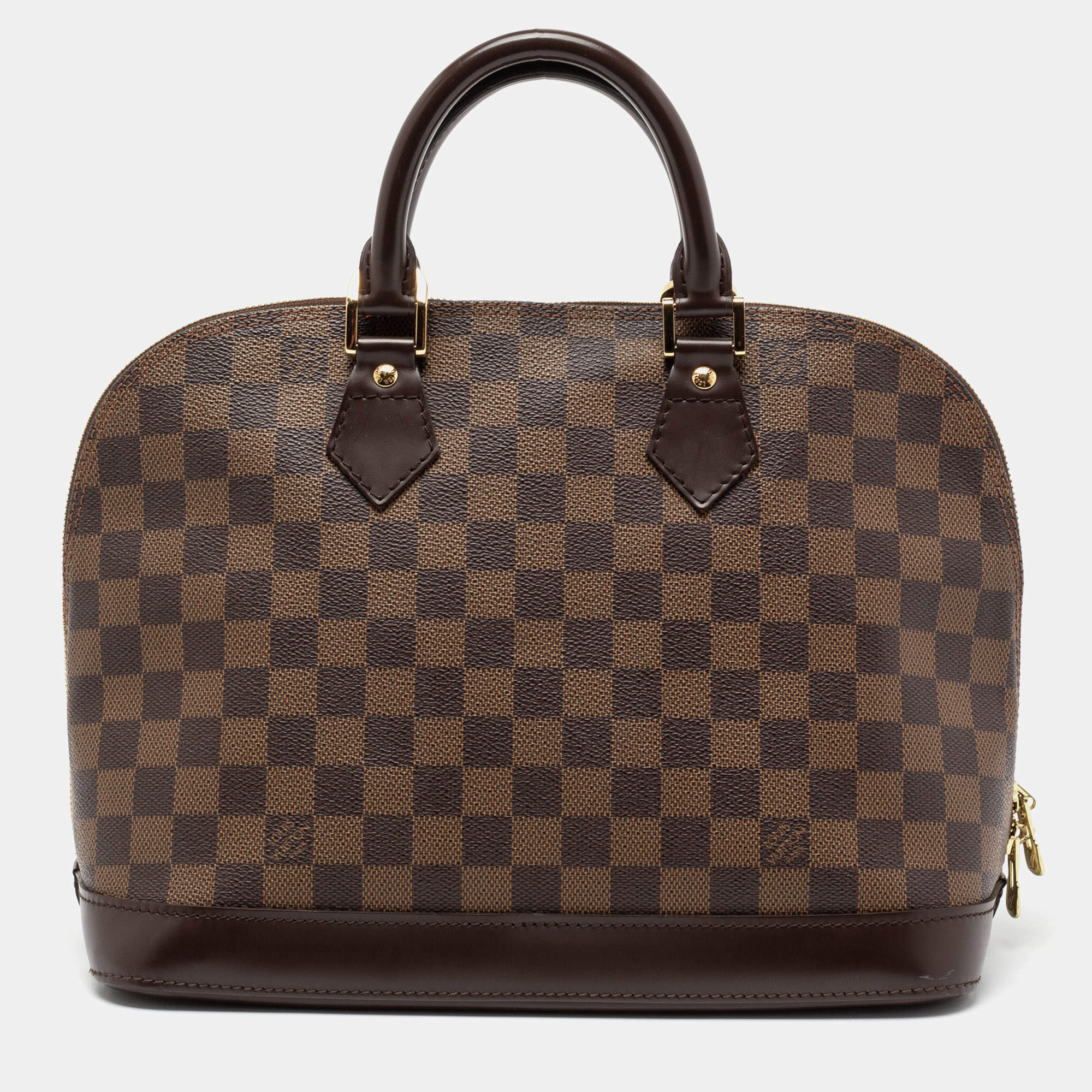 مملوكة مسبقًا Louis Vuitton Damier Ebene Canvas Alma PM Bag