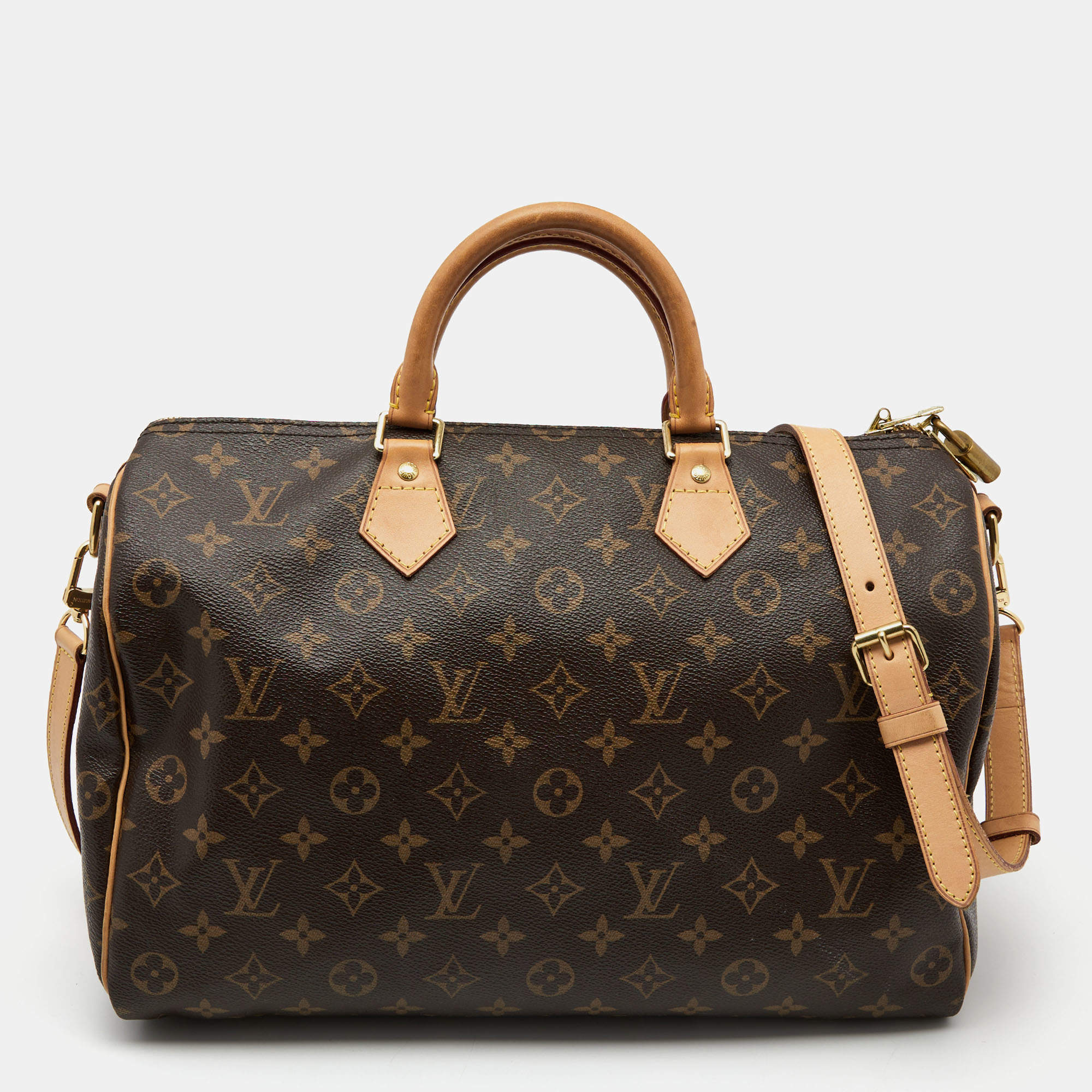 Louis Vuitton, Bags, Nwt Louis Vuitton Speedy 35 Bandouliere