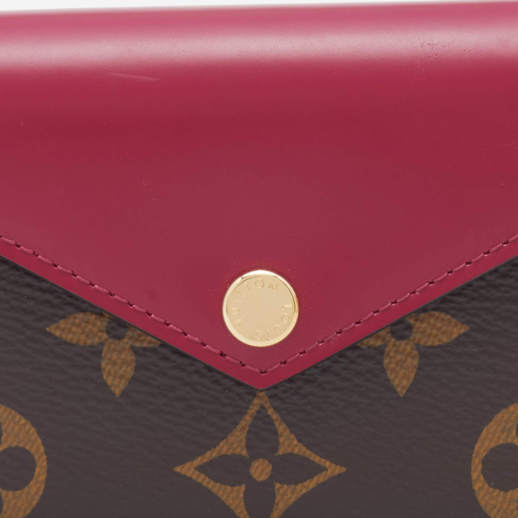 LOUIS VUITTON Epi Monogram Marie Rose Wallet Fuchsia | FASHIONPHILE