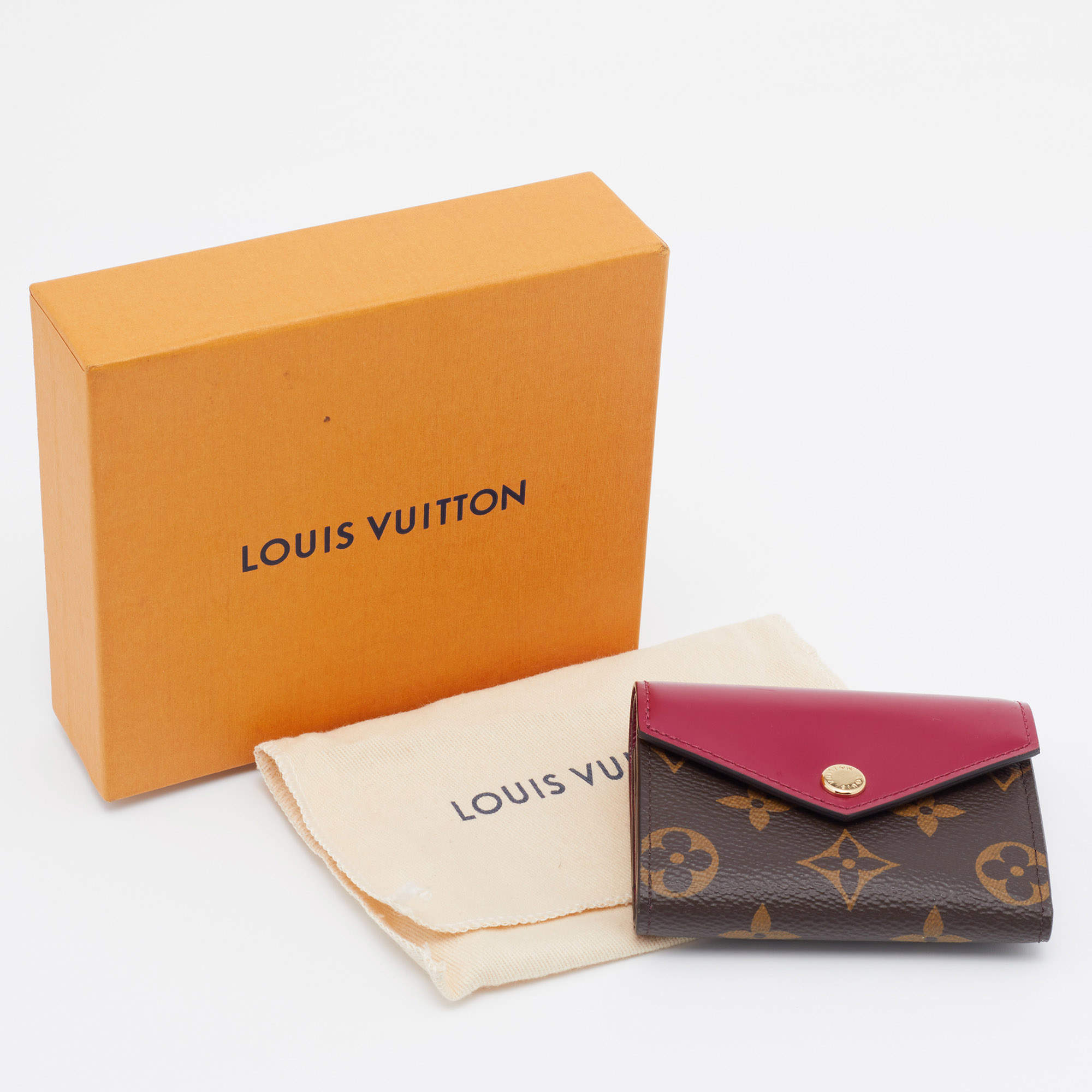 Louis Vuitton Fuchsia Monogram Canvas Compact Zoe Wallet - Yoogi's