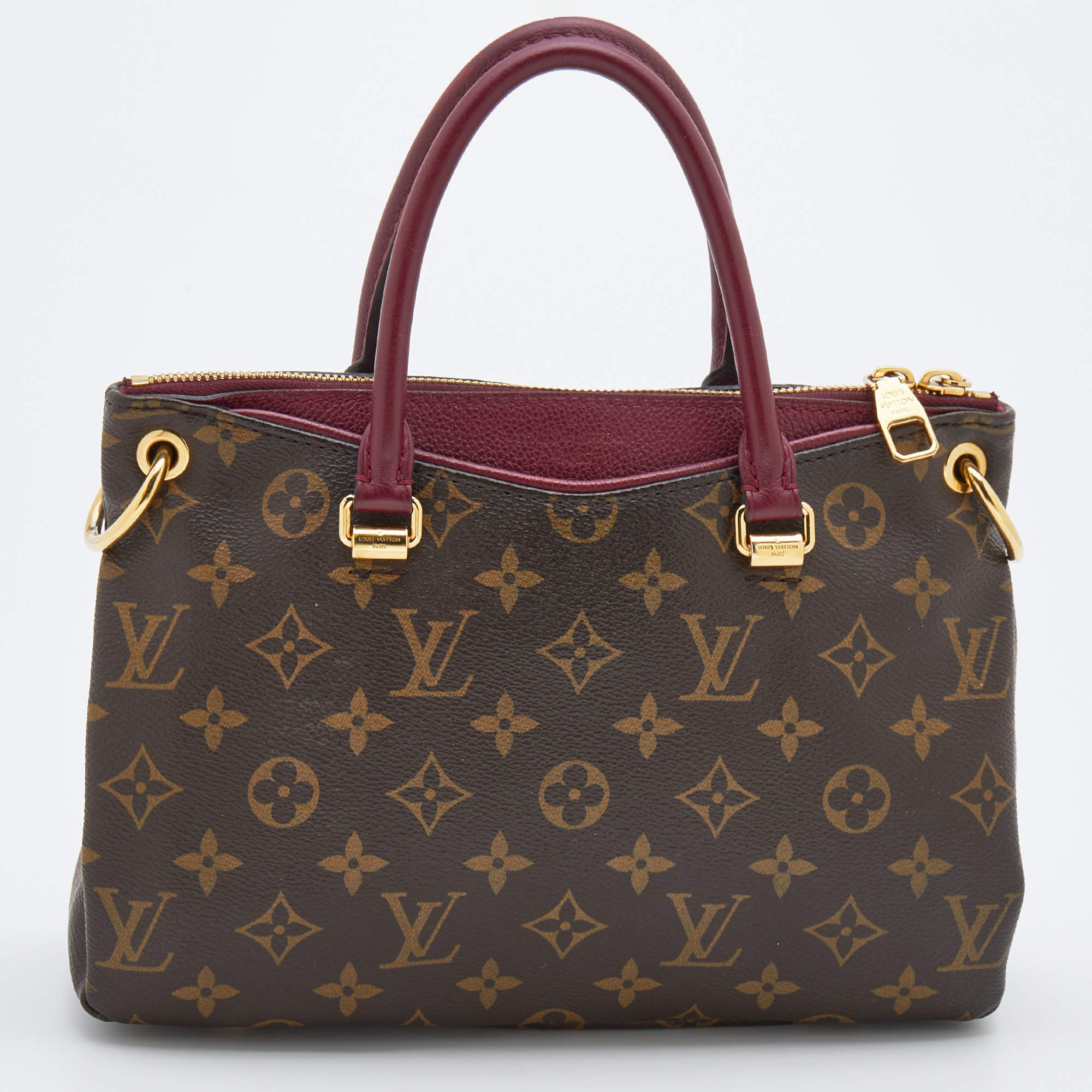 Louis Vuitton Monogram Pallas BB Tote bag (with crossbody strap)