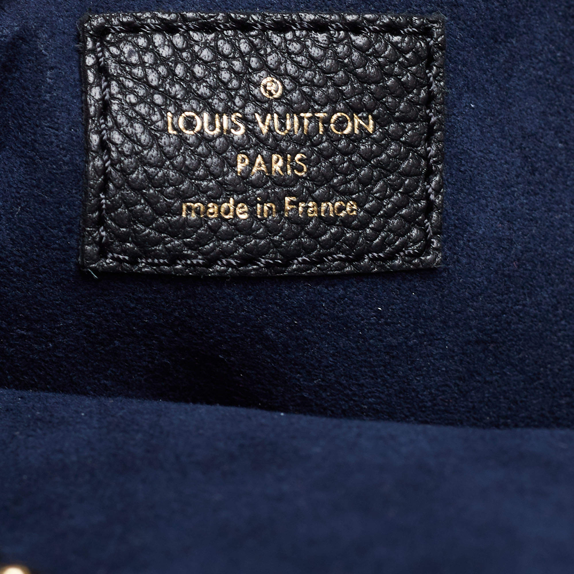 Louis Vuitton Black Monogram Empreinte Giant Neverfull MM, myGemma, CH