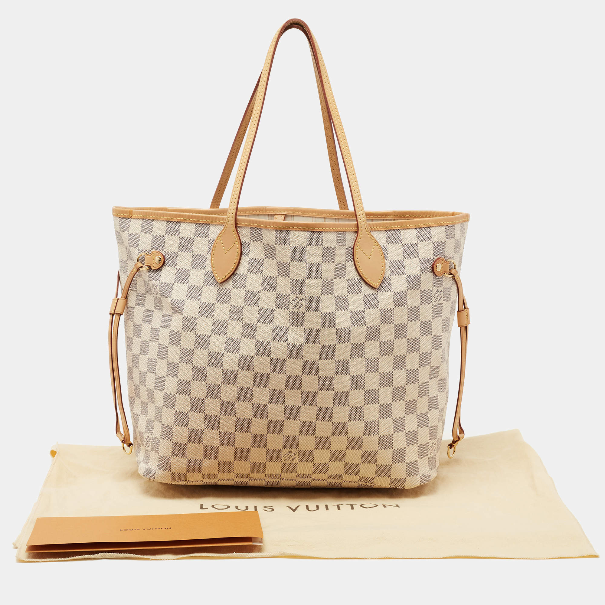 Louis Vuitton Damier Azur Canvas Neverfull MM ○ Labellov ○ Buy