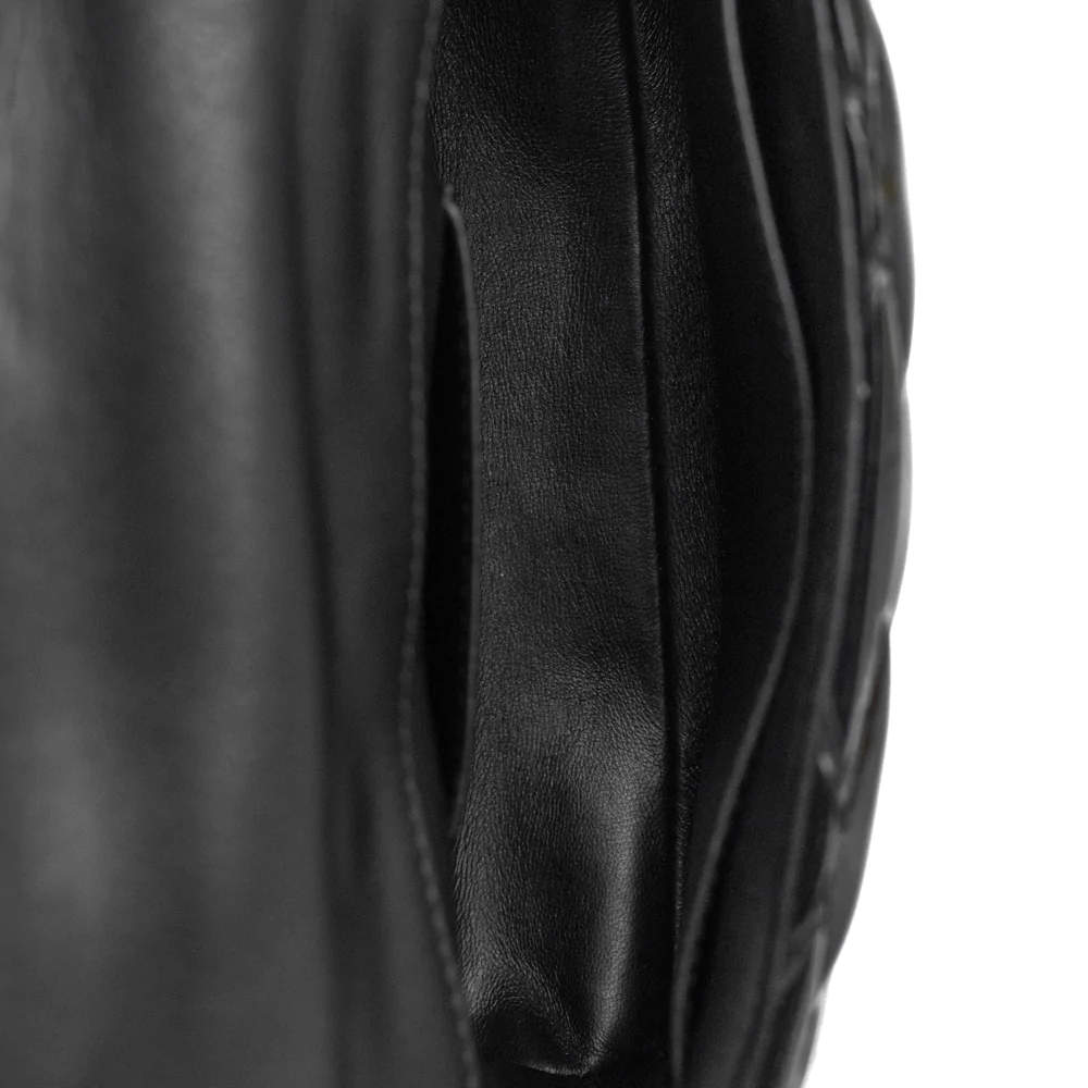 LOUIS VUITTON Black Monogram Leather Slim Pouch – The Luxury Lady