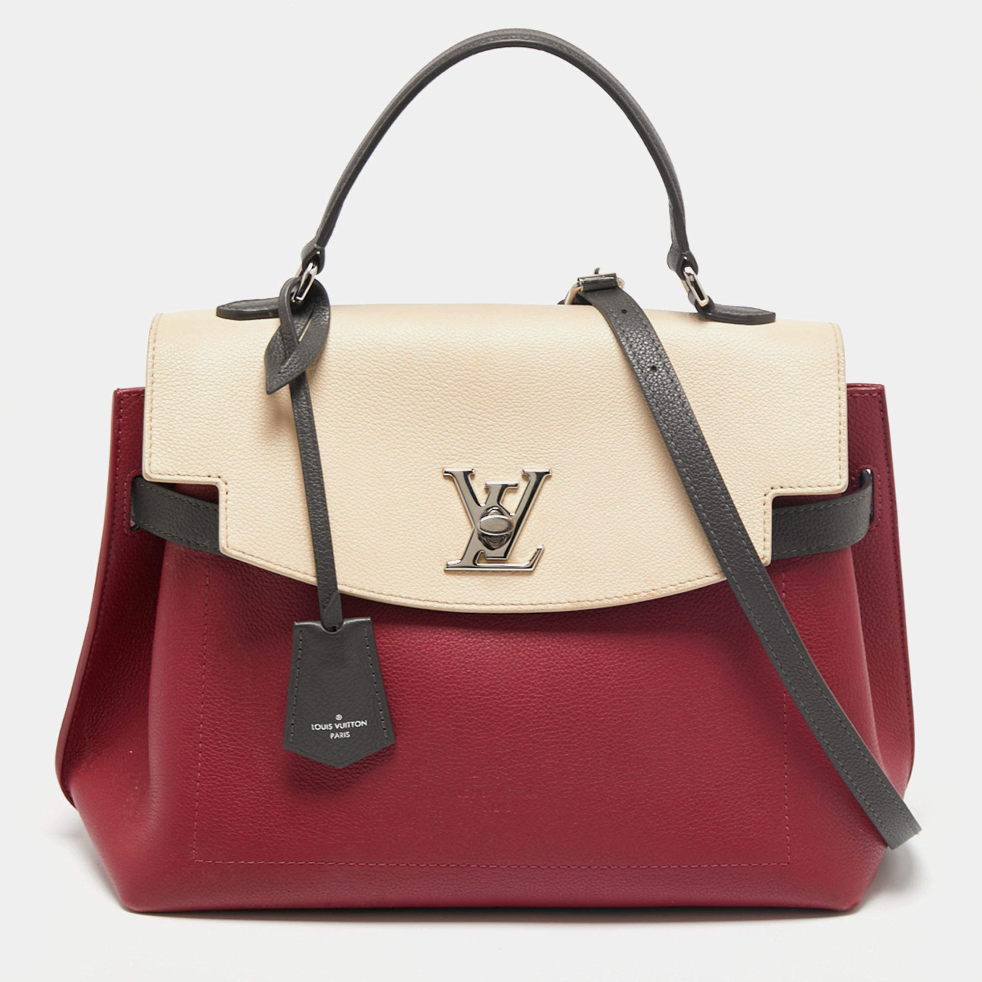Louis Vuitton Lockme Ever BB Smokey/Quartz in Calfskin Leather