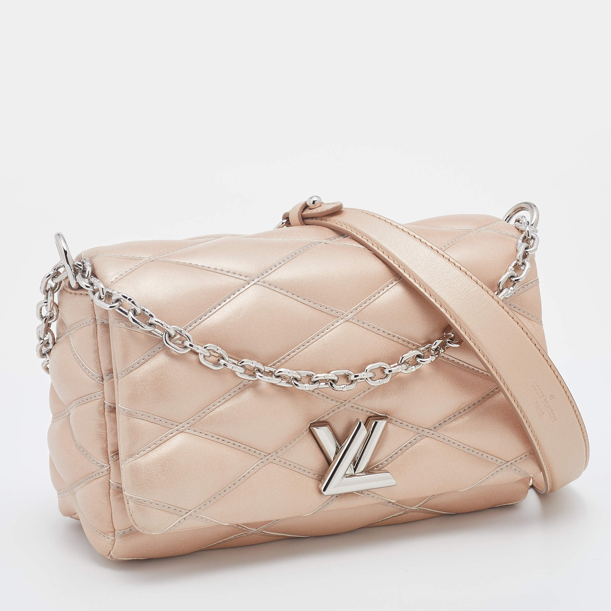 Louis Vuitton Black Quilted Leather GO-14 Malletage Mini Bag Louis Vuitton  | The Luxury Closet