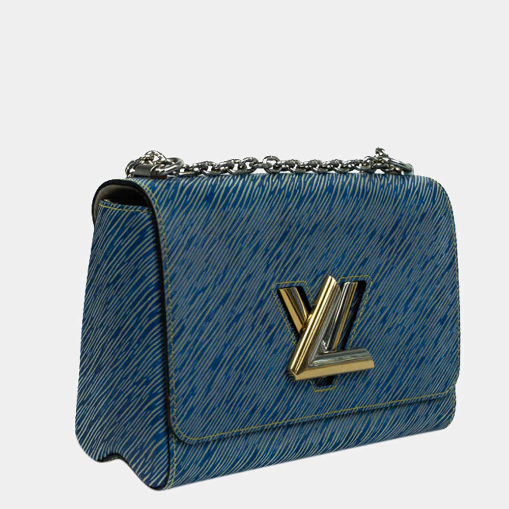 Louis Vuitton Tambour EPI Leather Strap Blue