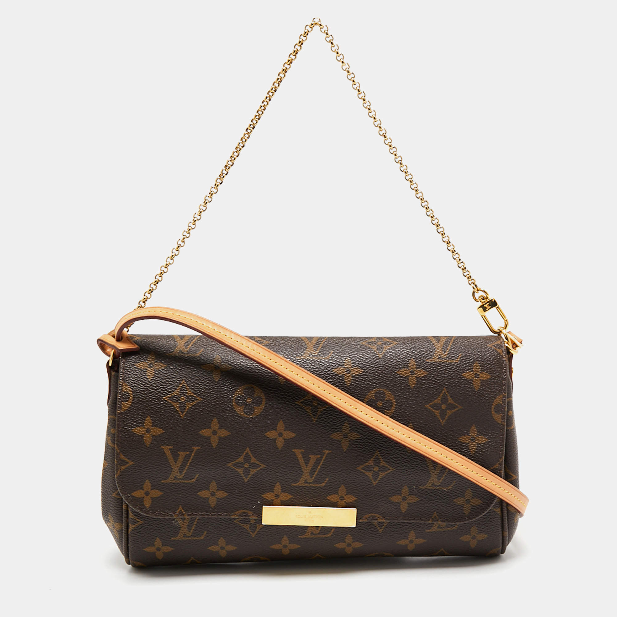 Pre Owned Louis Vuitton Monogram Canvas Favorite MM Bag