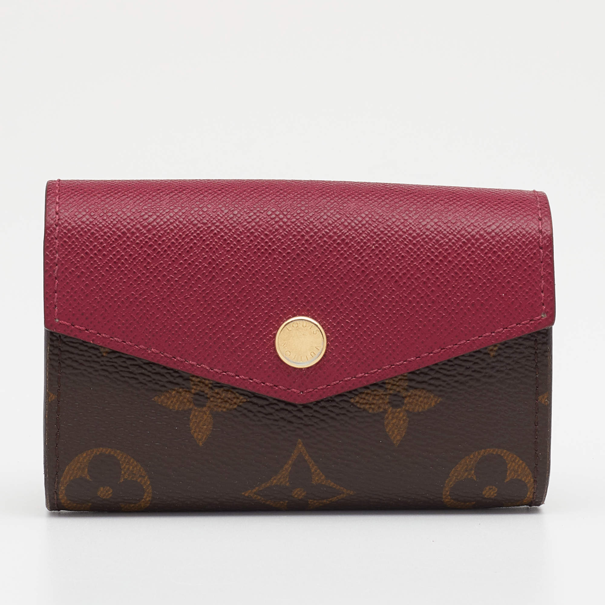 Louis Vuitton Fuchsia Monogram Canvas Sarah Multicartes Wallet