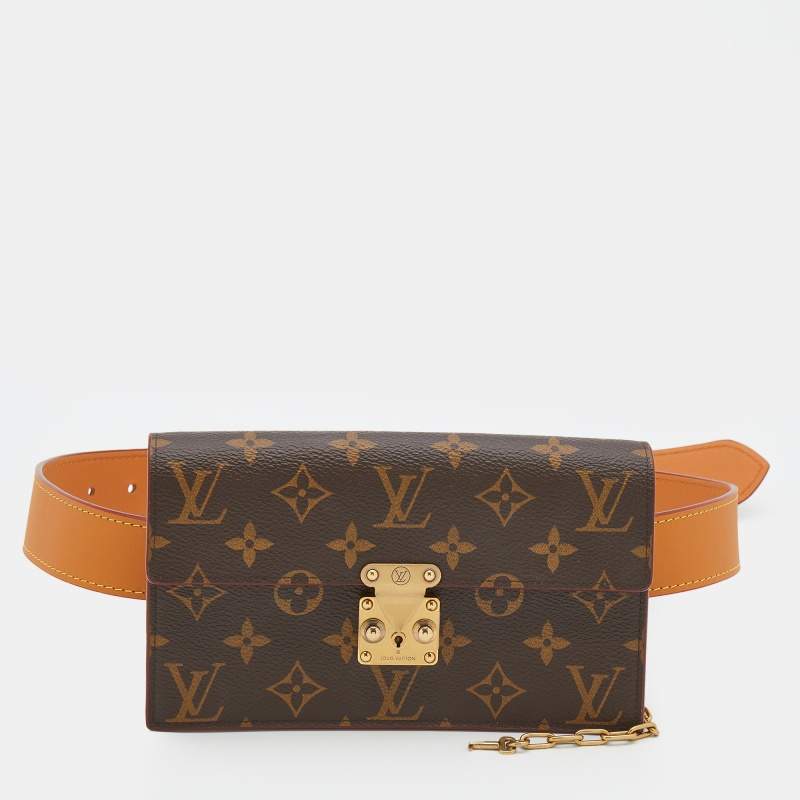 مملوكة مسبقًا Louis Vuitton Monogram Canvas S Lock Belt Bag