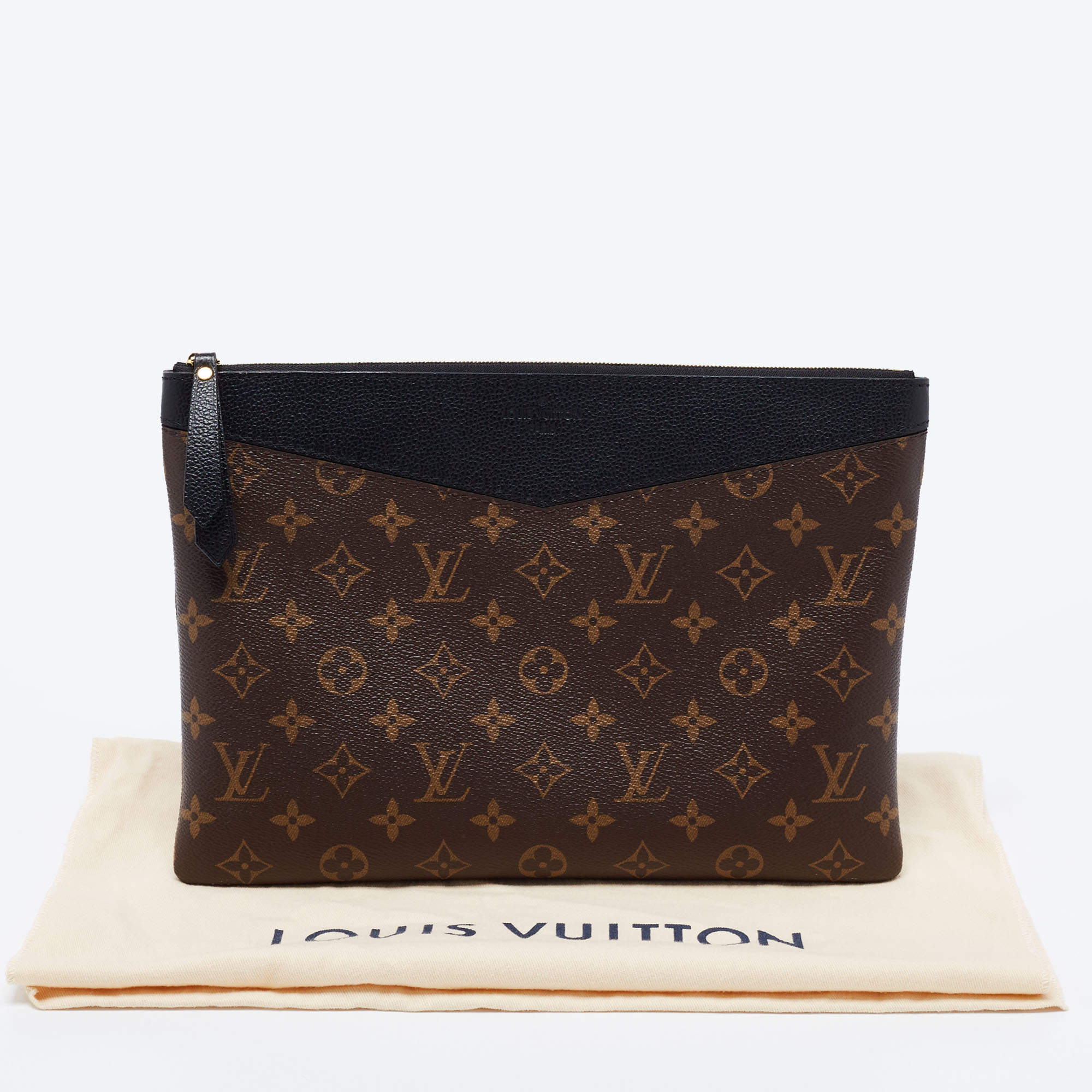 Louis Vuitton, Bags, Louis Vuitton Daily Pouch Monogram Ipad Clutch Brand  New