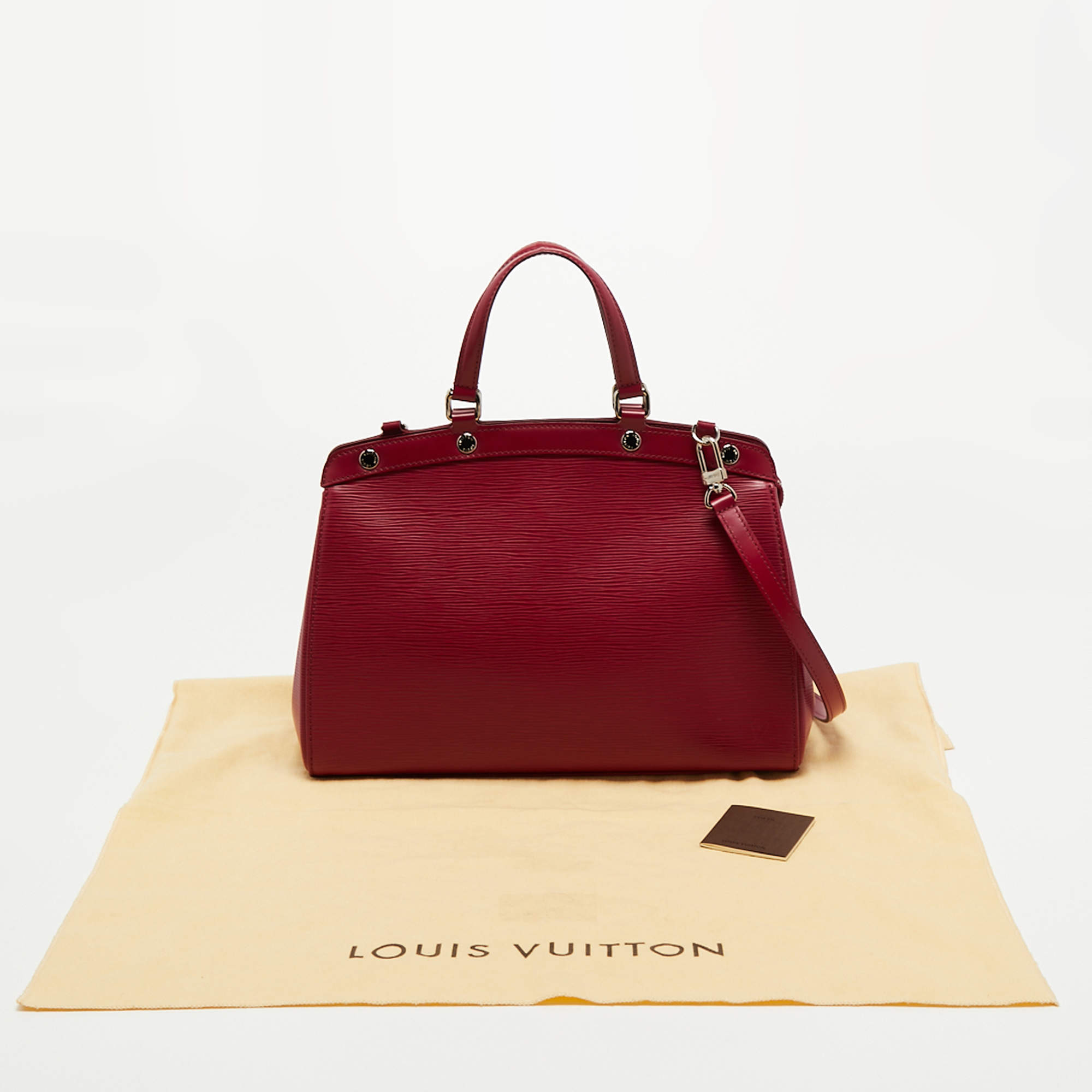 Louis Vuitton Fuchsia EPI Leather Brea mm Bag