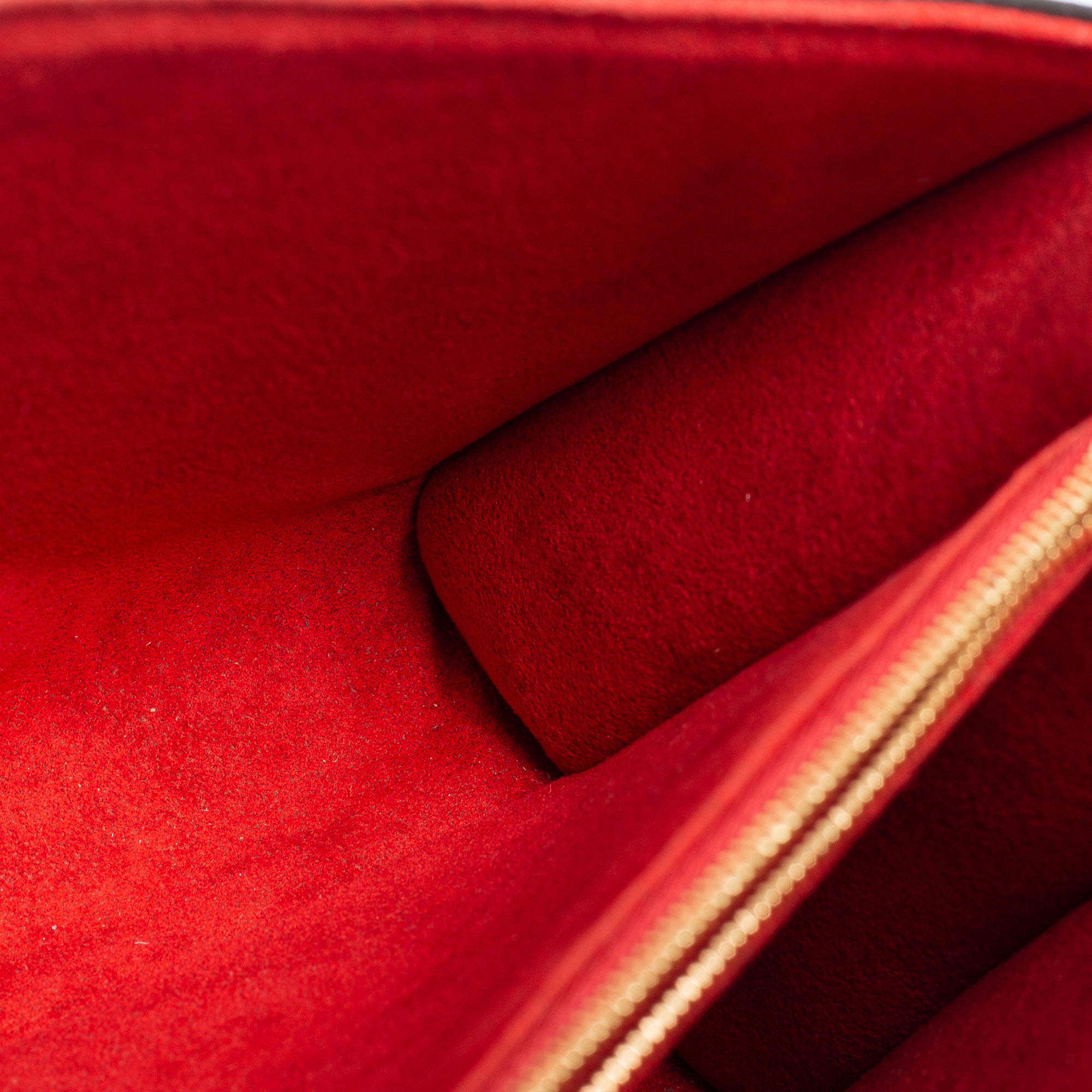 Louis Vuitton victoire tas bruin/rood - Vind je in Sneakerstad