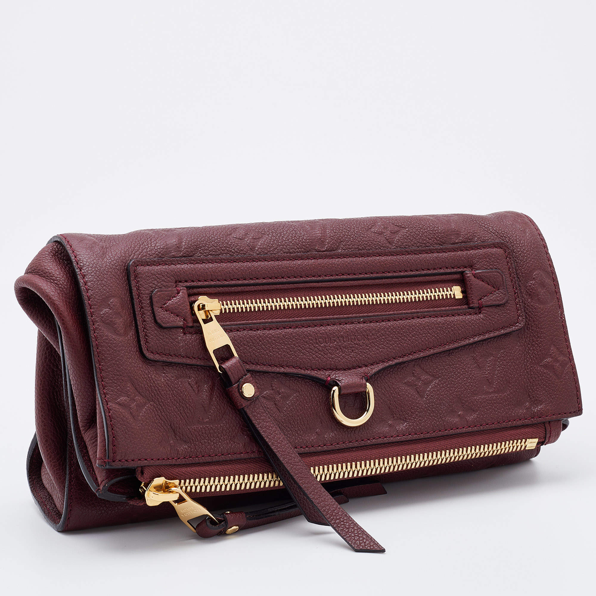 Louis Vuitton Monogram Empreinte Petillante Clutch - Brown Clutches,  Handbags - LOU786080