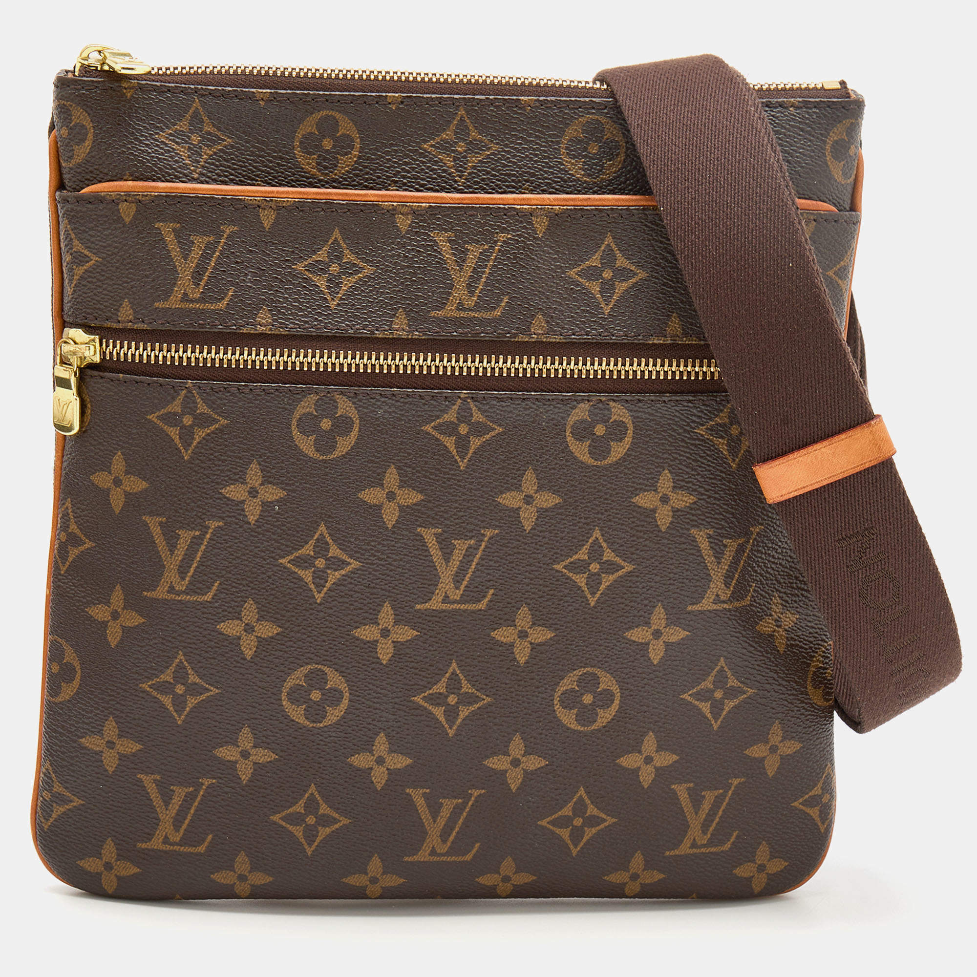 Louis Vuitton Brown Leather Monogram Valmy Pochette – Michael's