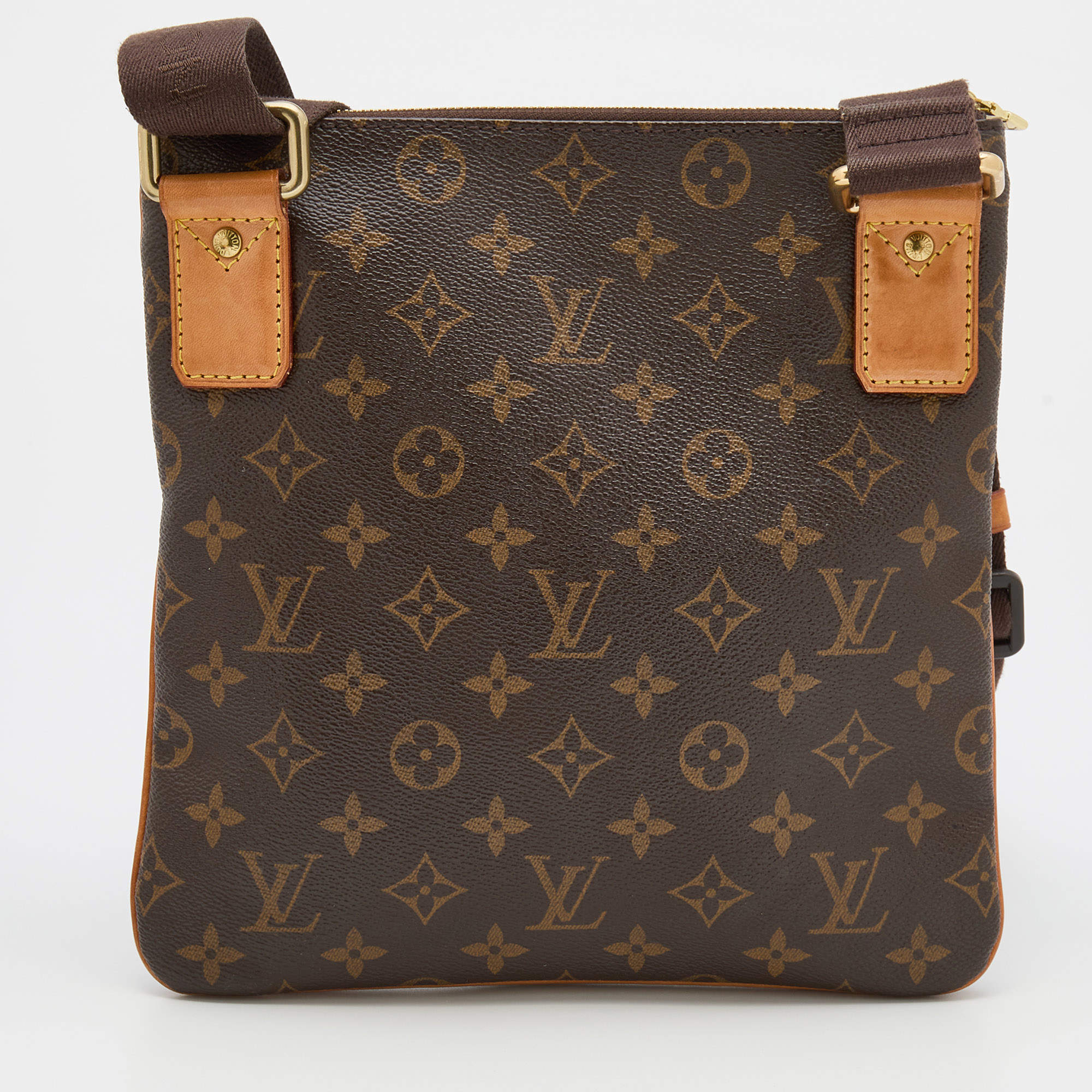 Louis Vuitton Valmy monogram mm Brown Cloth ref.332786 - Joli Closet