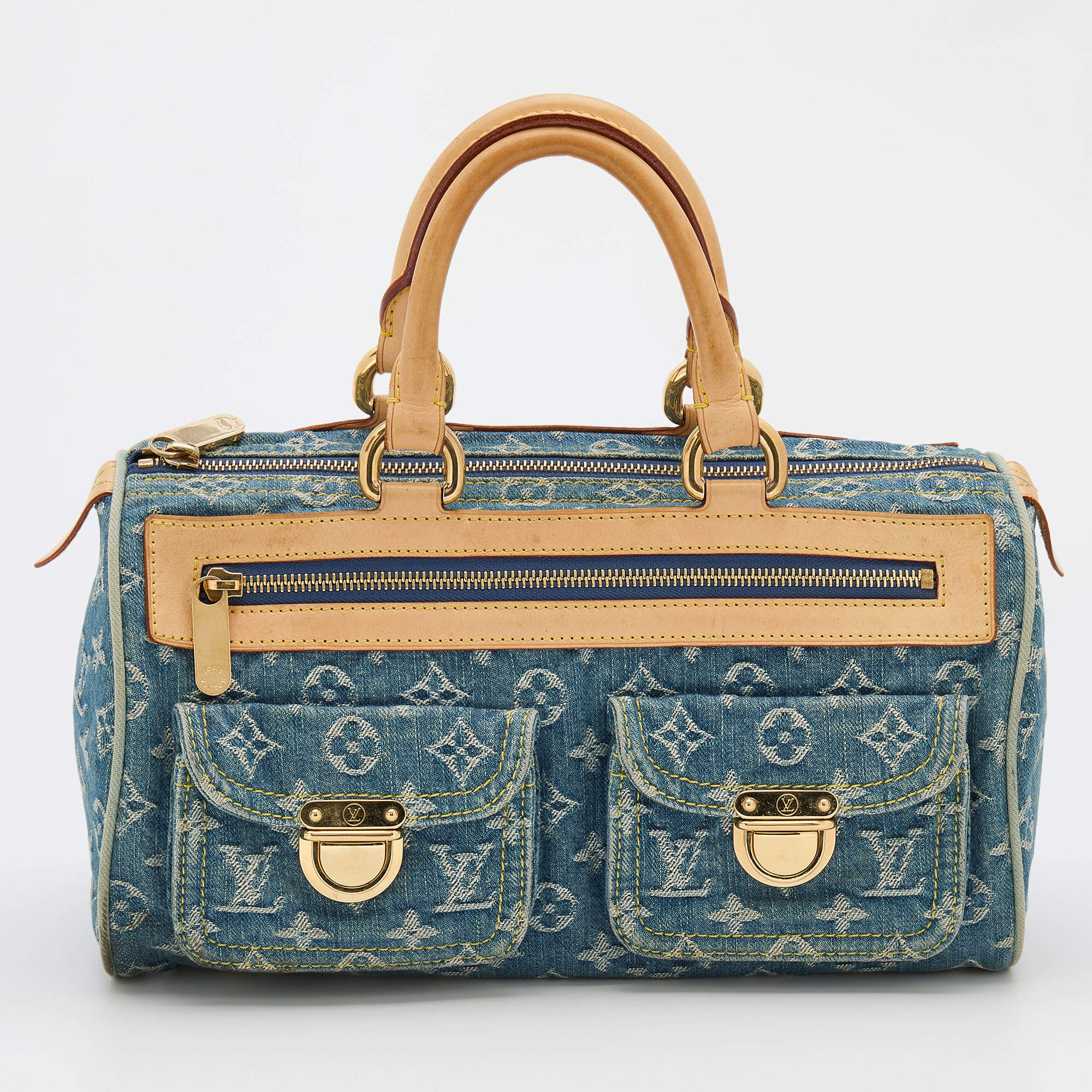 Louis Vuitton 2005 Pre-Owned Neo Speedy Tote Bag - Blue for Women