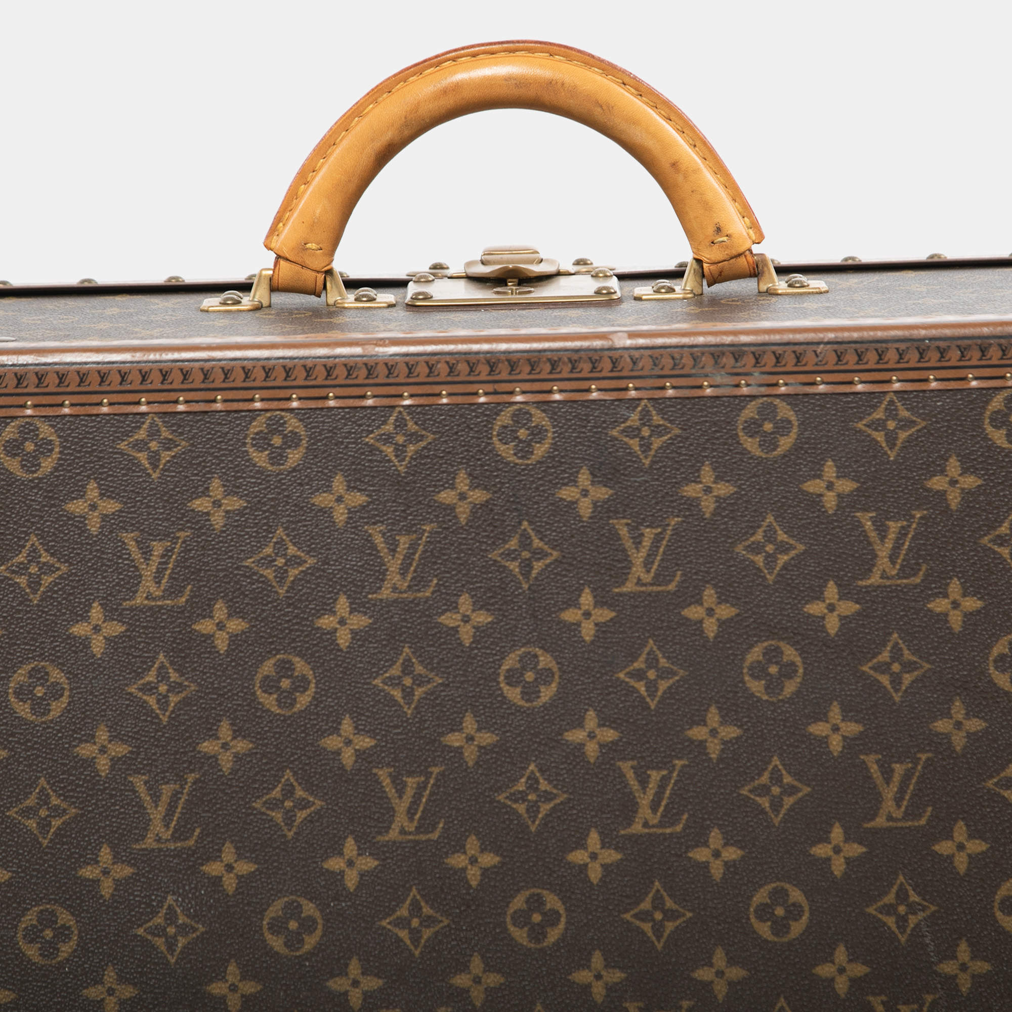 Louis Vuitton Monogram Alzer 70 Trunk - Brown Luggage and Travel, Handbags  - LOU777476
