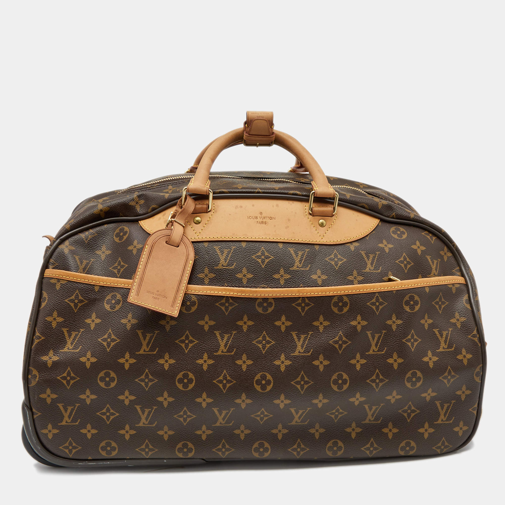 Pre Owned Louis Vuitton Monogram Canvas Eole 50 Luggage 