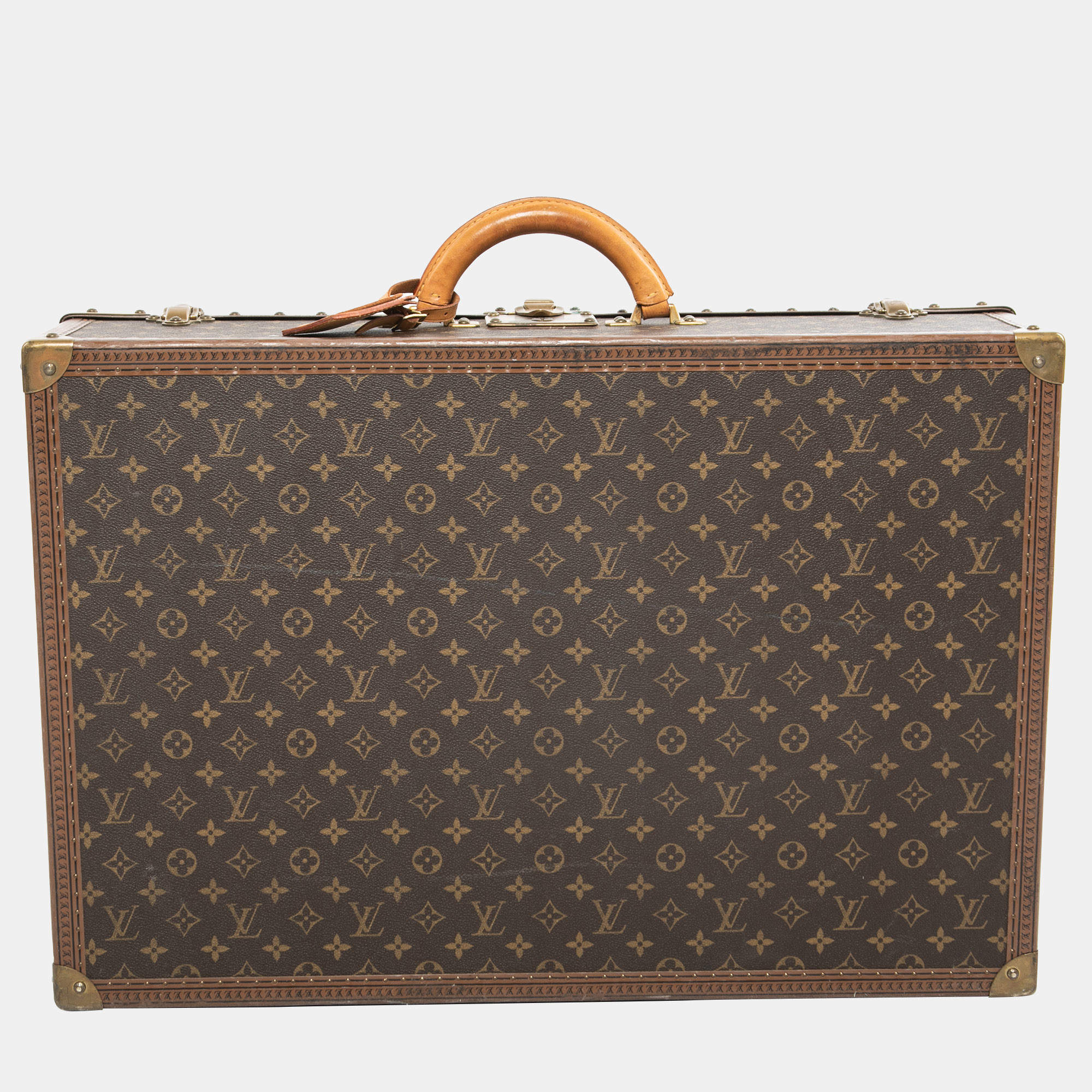 Pre Owned Louis Vuitton Monogram Canvas Alzer 65 Suitcase