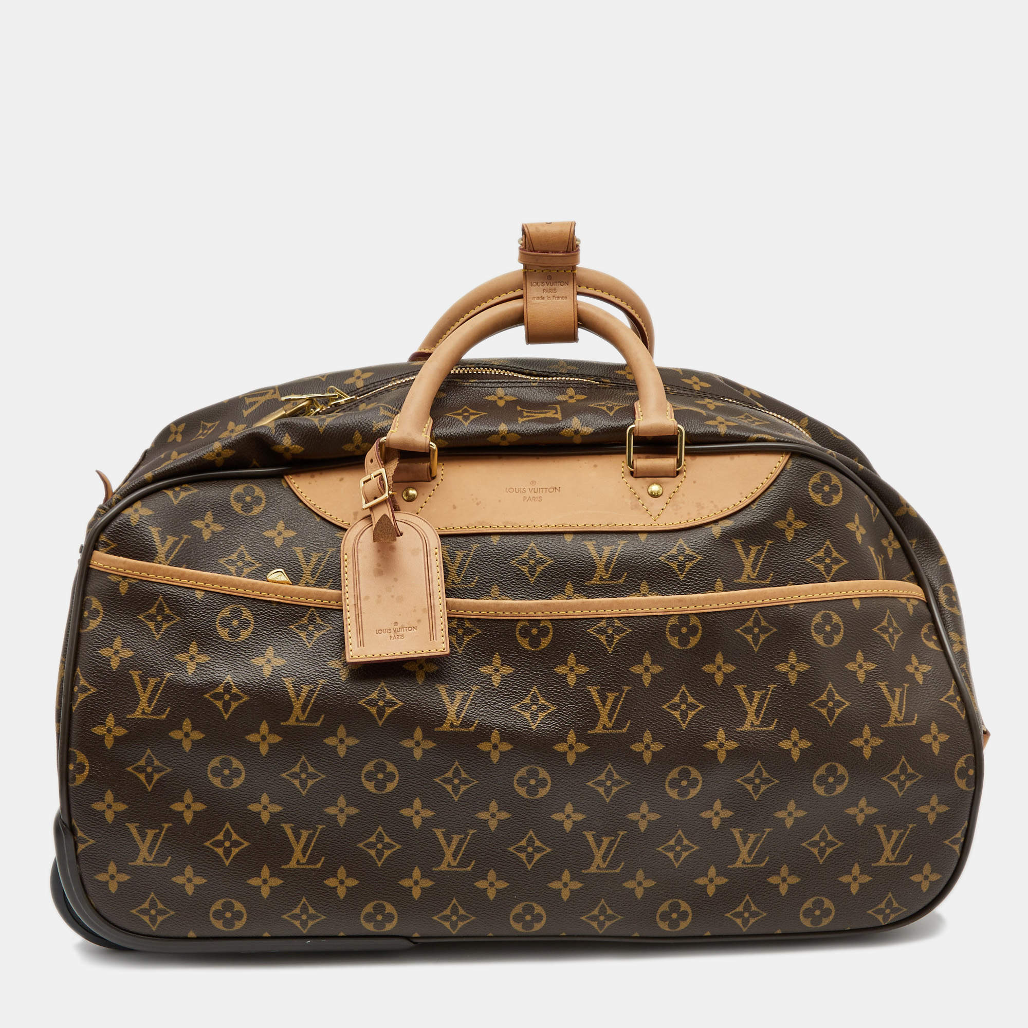 Pre Owned Louis Vuitton Monogram Canvas Eole 50 Luggage 