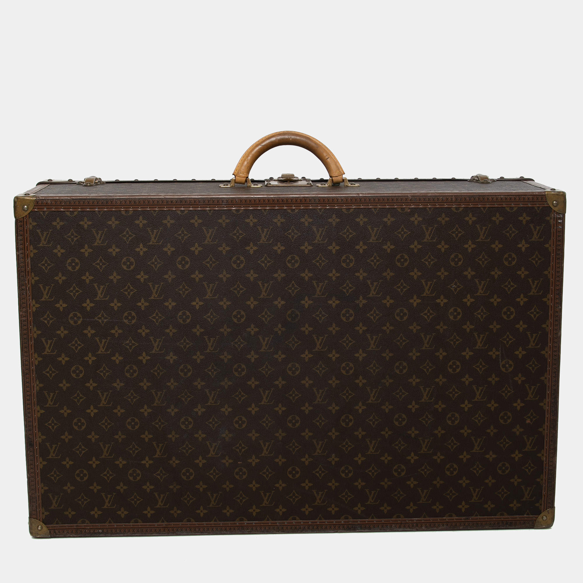Pre Owned Louis Vuitton Monogram Canvas Alzer 80 Suitcase