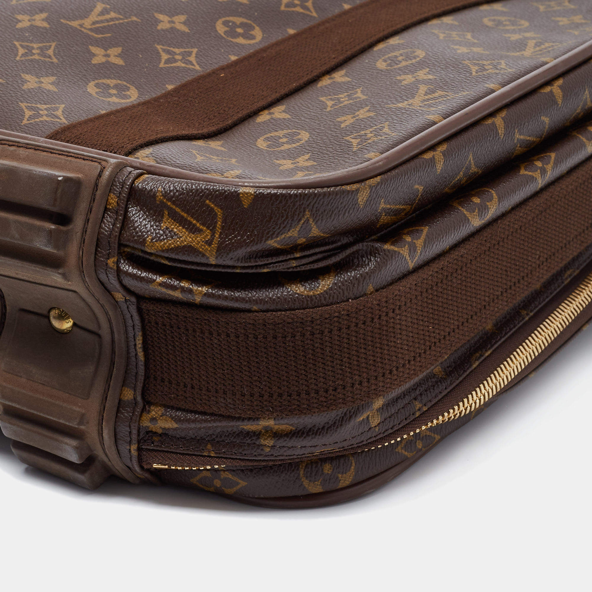 Auth Louis Vuitton Monogram Satellite 53 Travel Shoulder bag 0J210020n