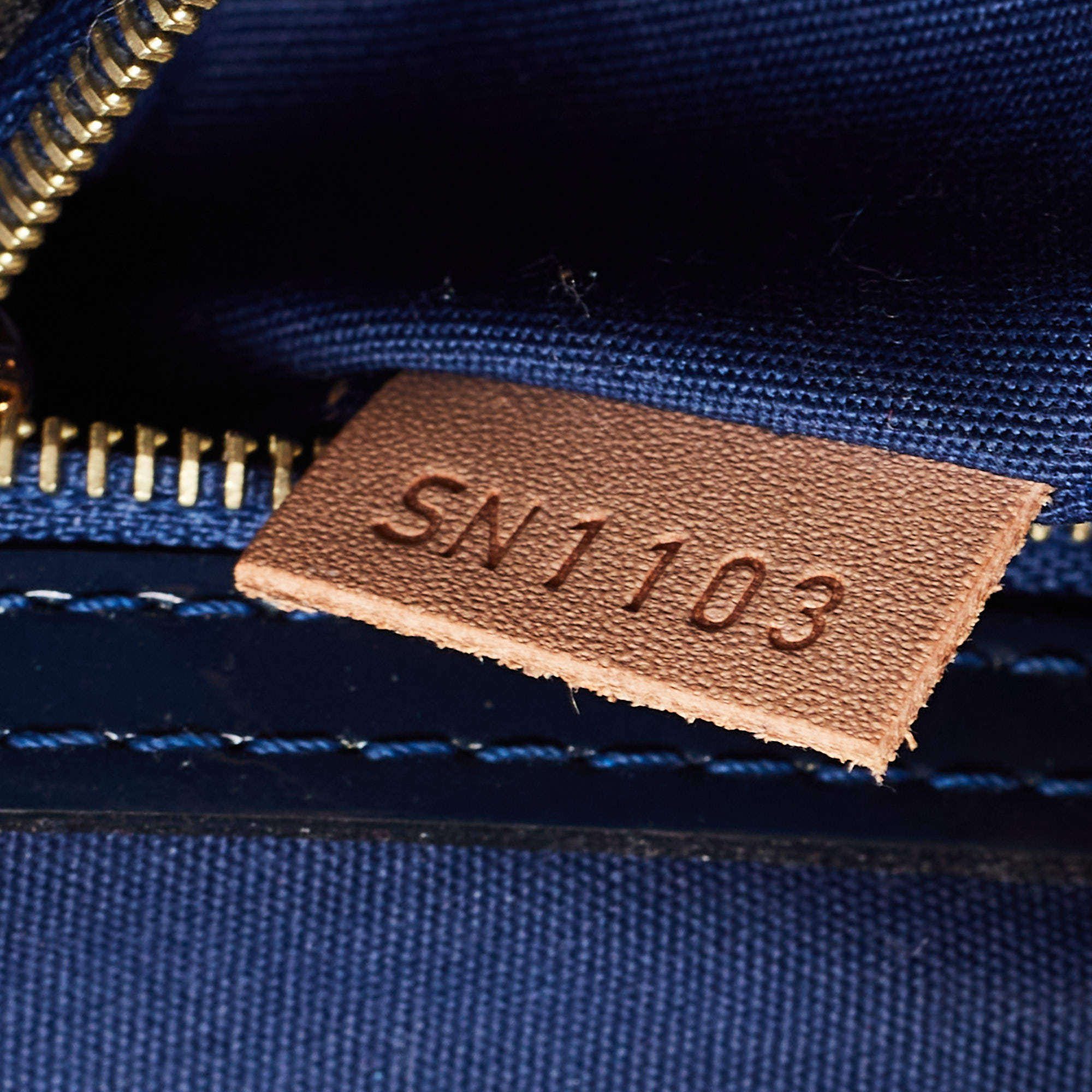 Louis Vuitton Vernis Catalina BB Blue Monogram Bag - THE PURSE AFFAIR