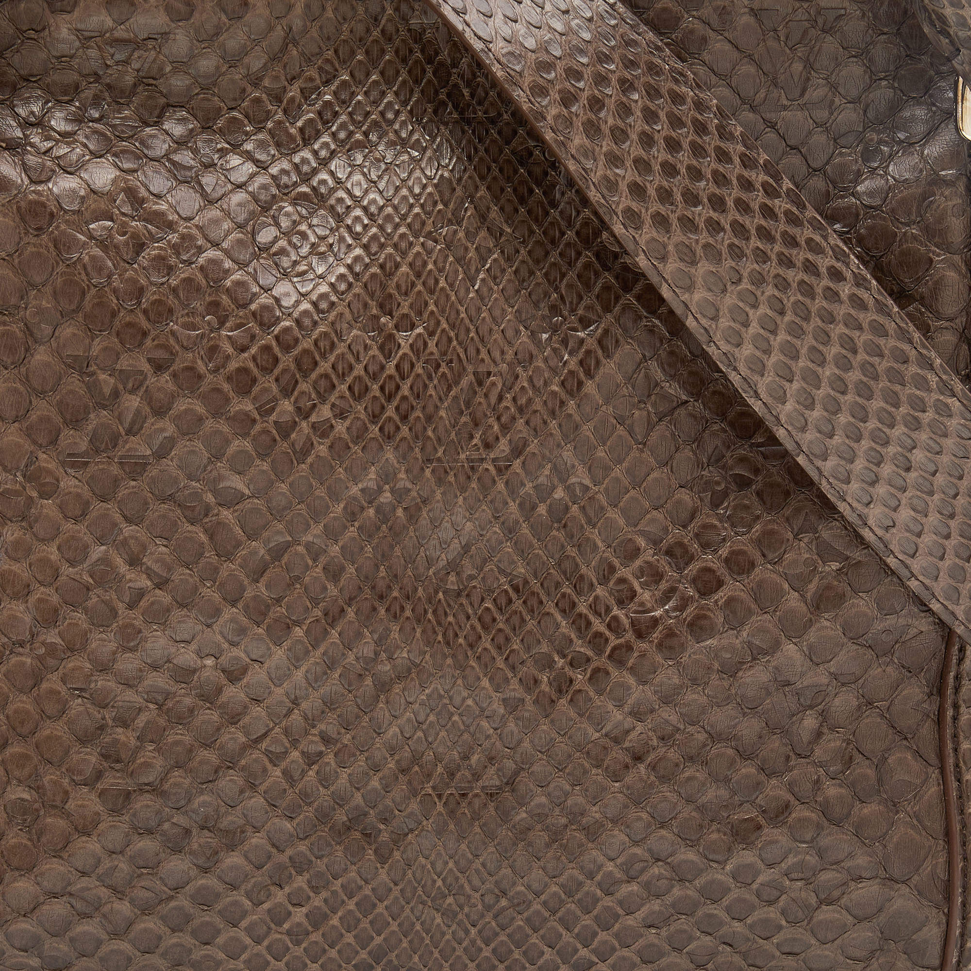 Antheia python handbag Louis Vuitton Black in Python - 33212674