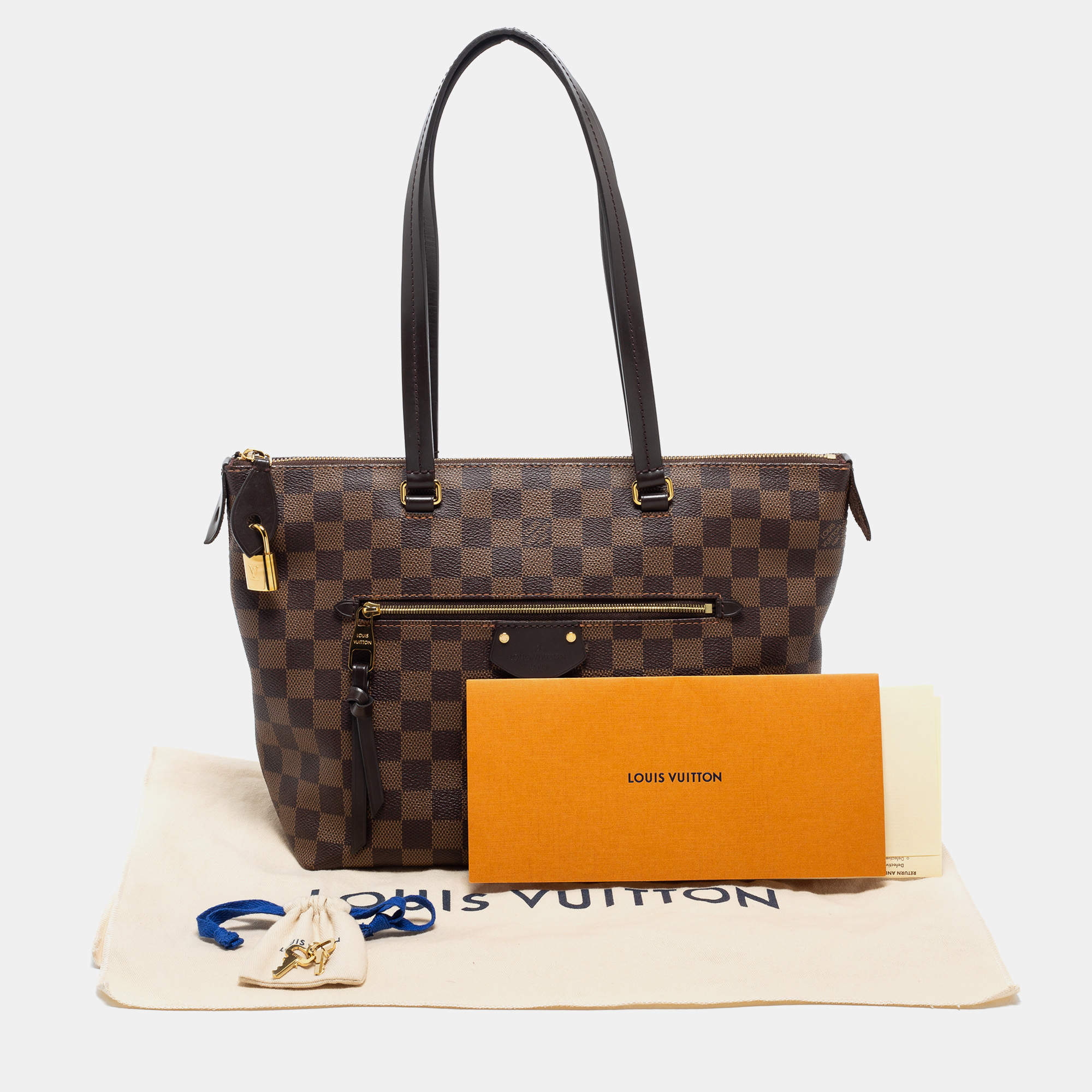 Louis Vuitton Damier Ebene Canvas Lena PM Bag Louis Vuitton