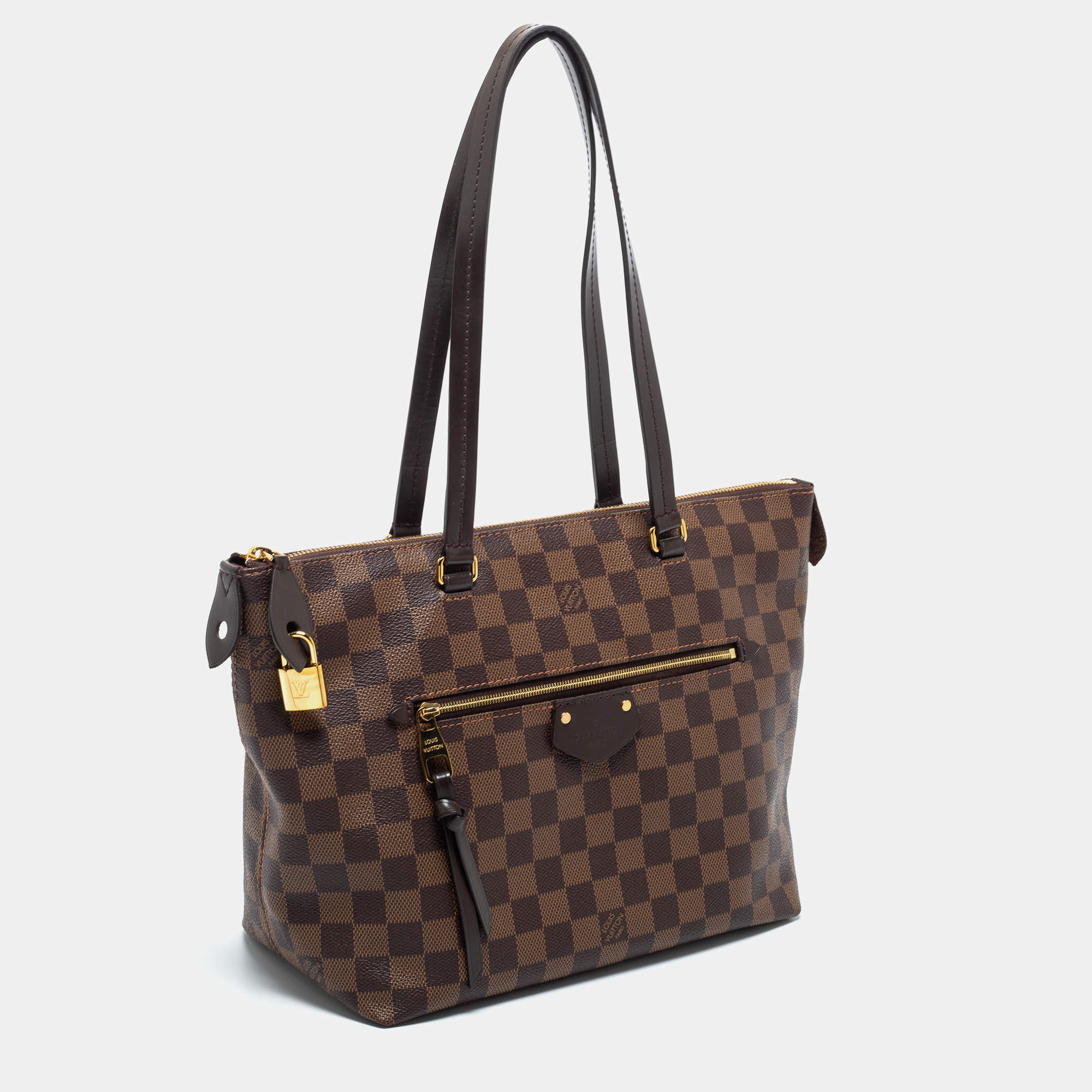 Louis Vuitton Damier Ebene Canvas Lena PM Bag Louis Vuitton